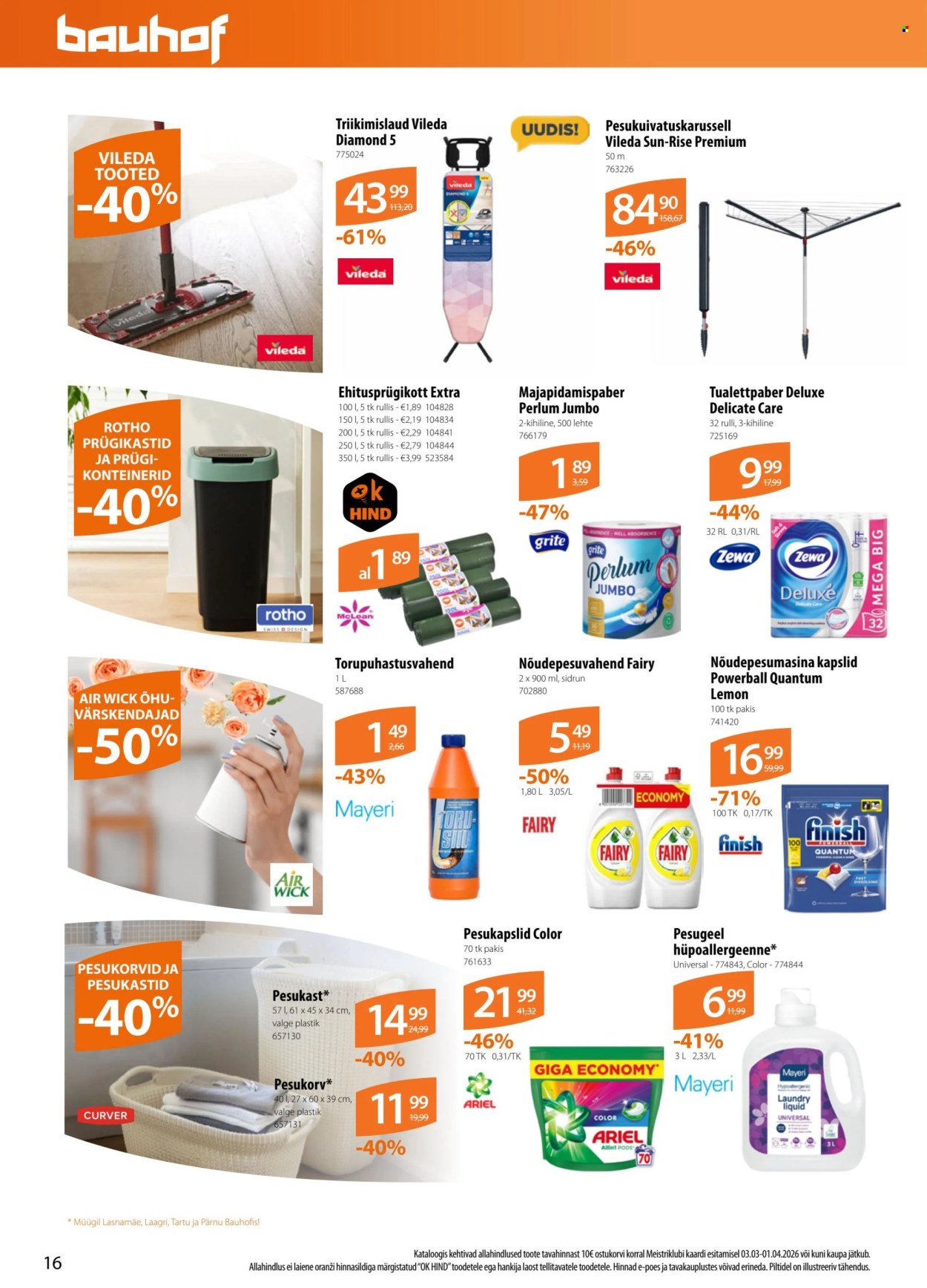 bauhof - Bauhof kliendileht (3.03 - 1.04.2026) - page: 16