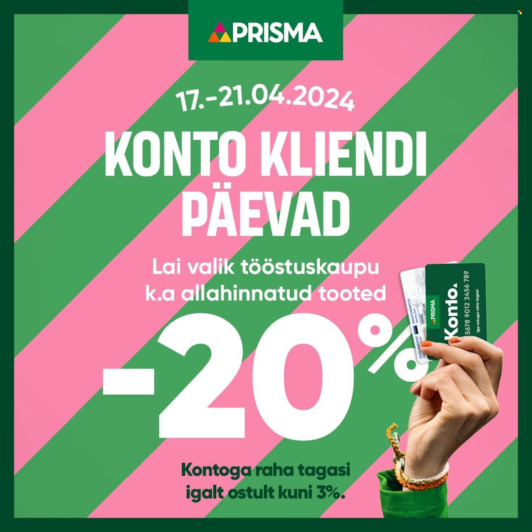 prisma - Prisma kliendileht