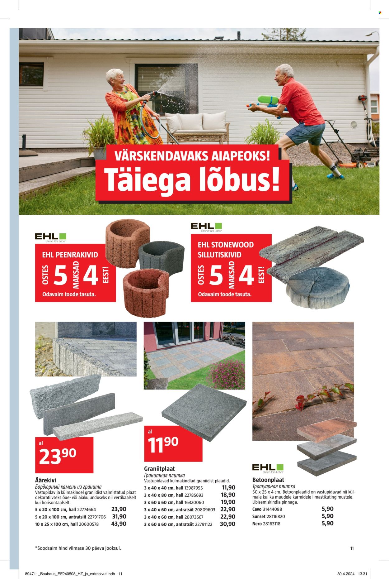 bauhaus - Bauhaus kliendileht - page: 11