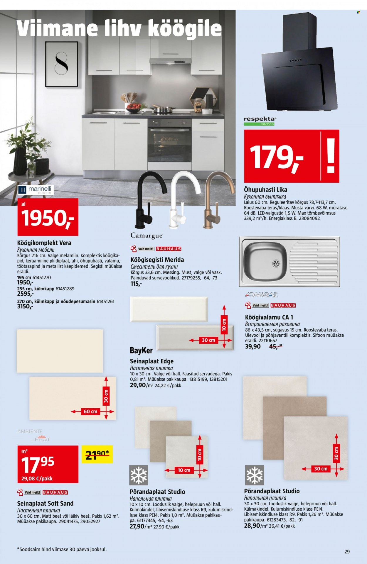 bauhaus - Bauhaus kliendileht - page: 29