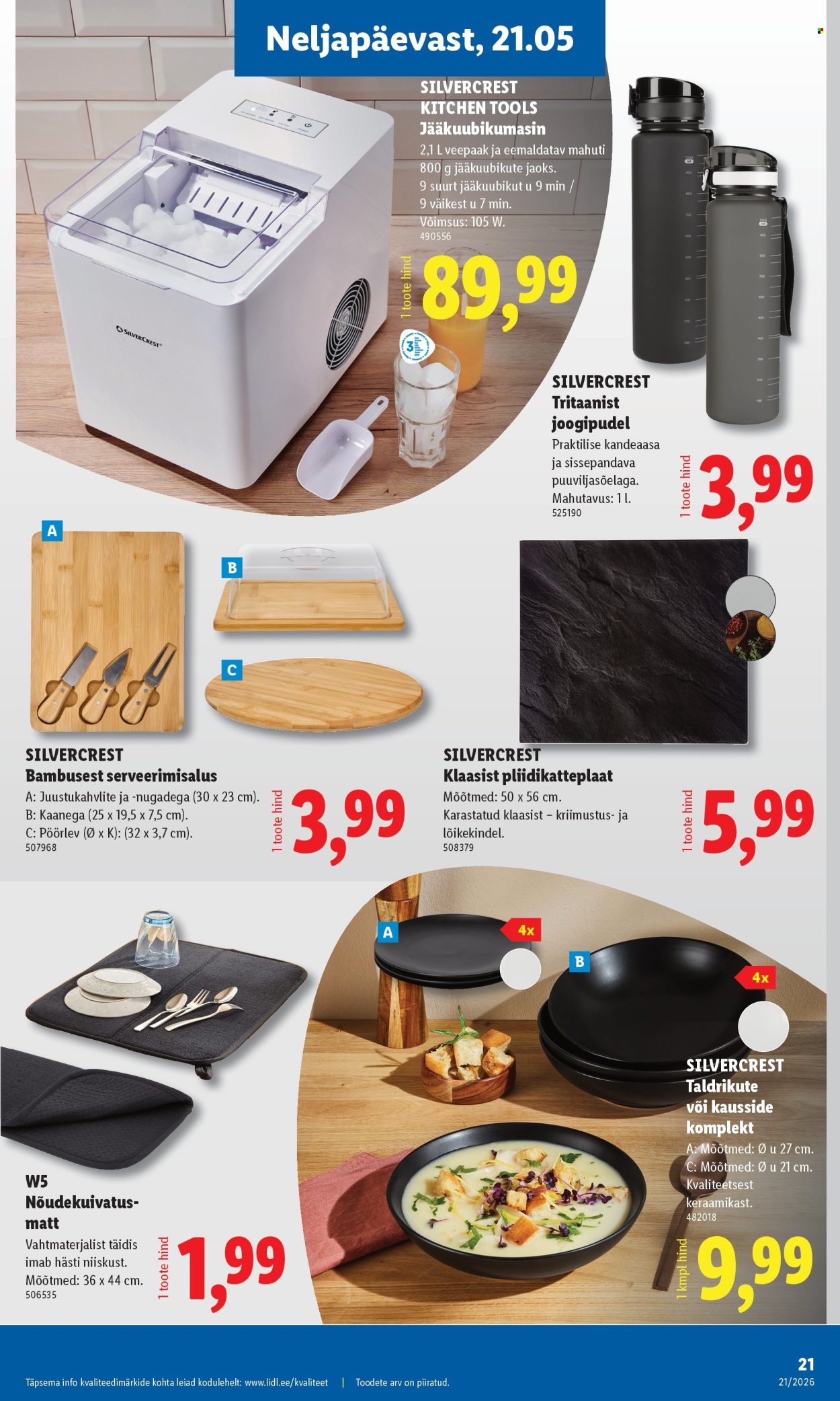 lidl - Lidl kliendileht - Tööstuskaupade pakkumised (18.05 - 24.05.2026) - page: 21