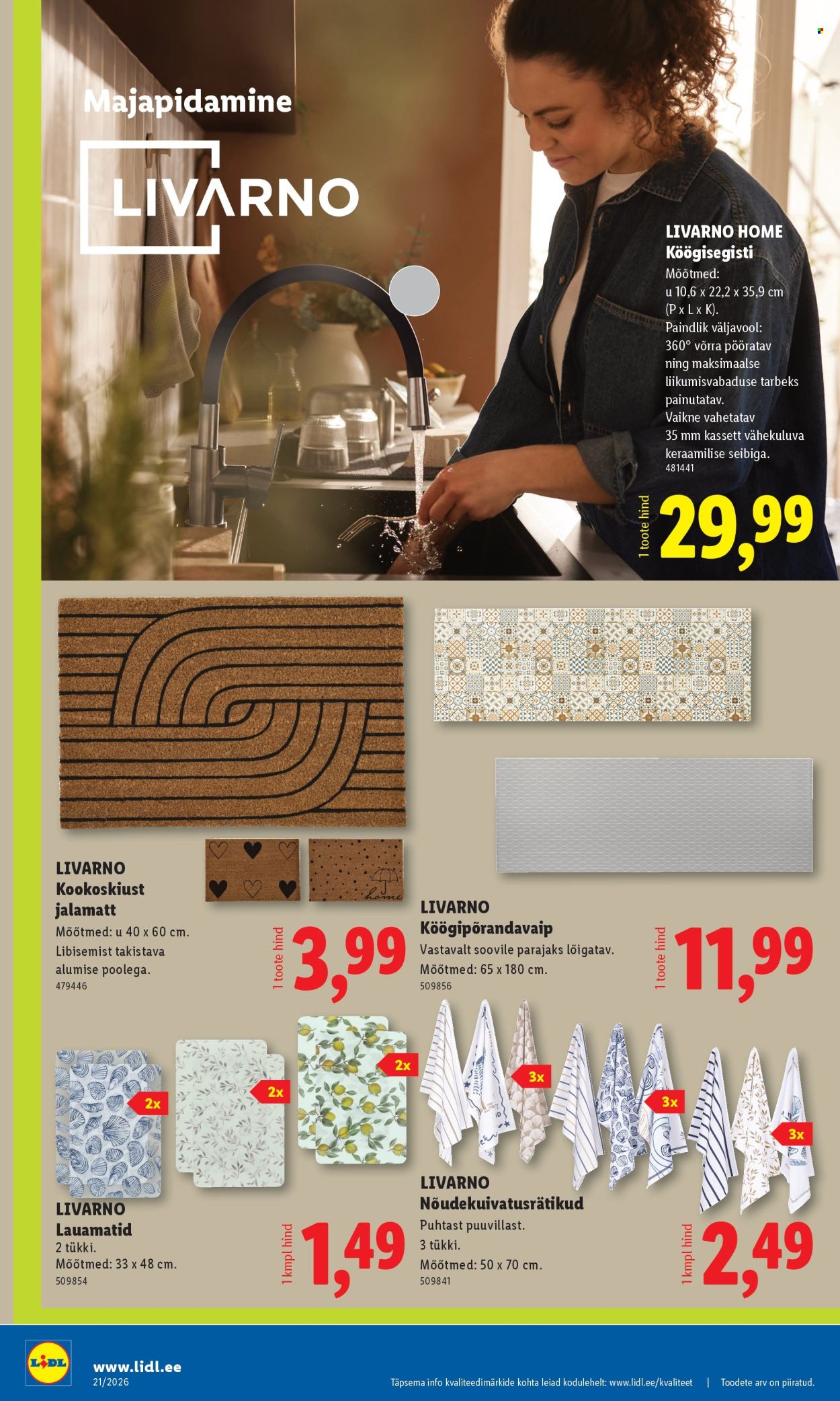 lidl - Lidl kliendileht - Tööstuskaupade pakkumised (18.05 - 24.05.2026) - page: 6