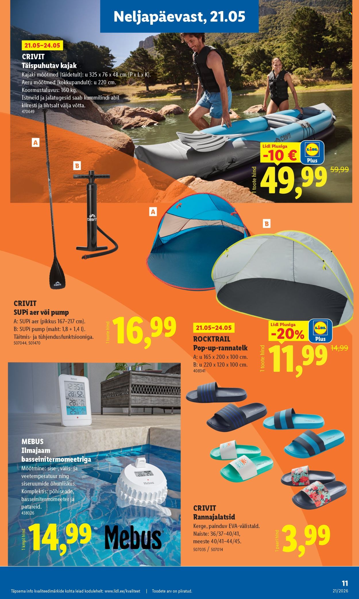 lidl - Lidl kliendileht - Tööstuskaupade pakkumised (18.05 - 24.05.2026) - page: 11