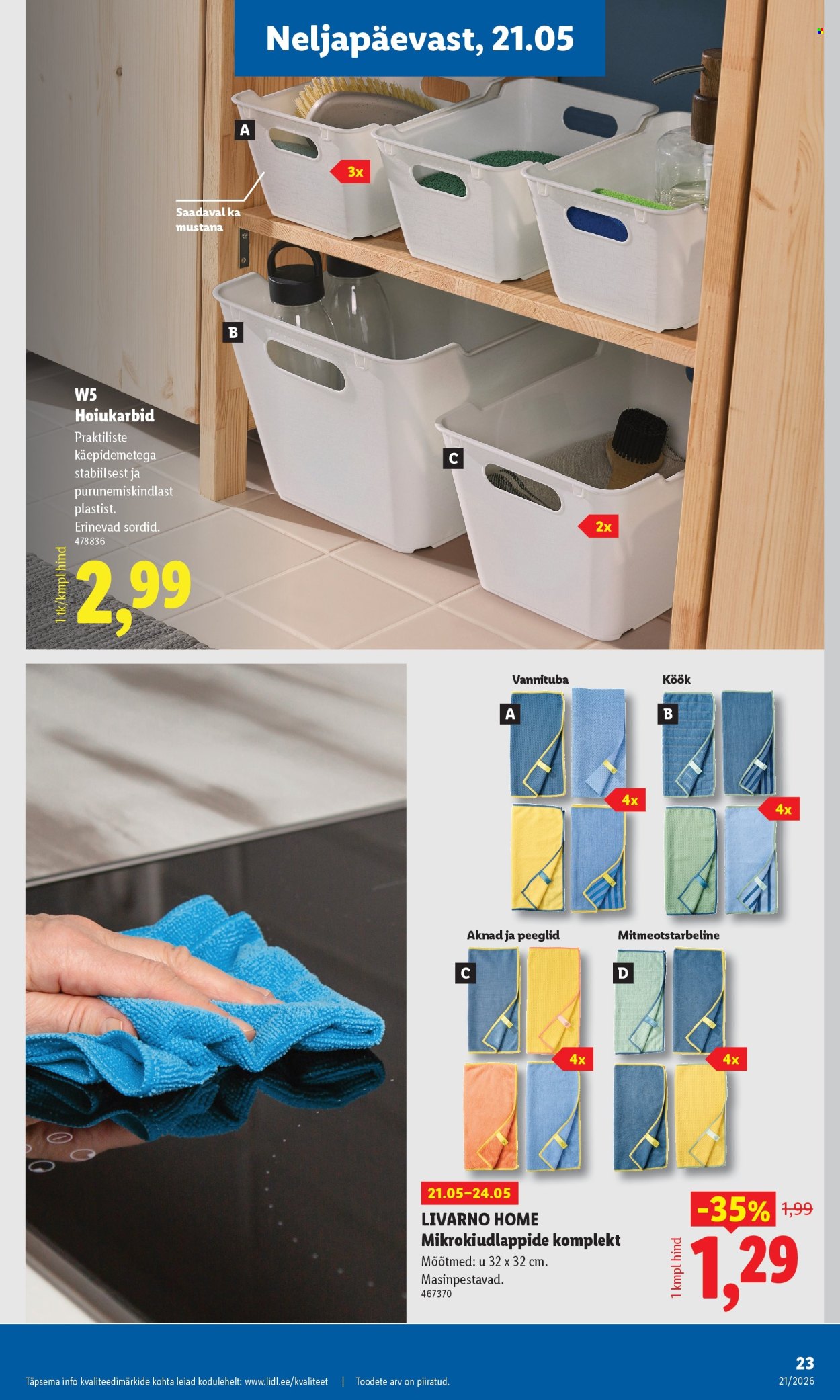 lidl - Lidl kliendileht - Tööstuskaupade pakkumised (18.05 - 24.05.2026) - page: 23