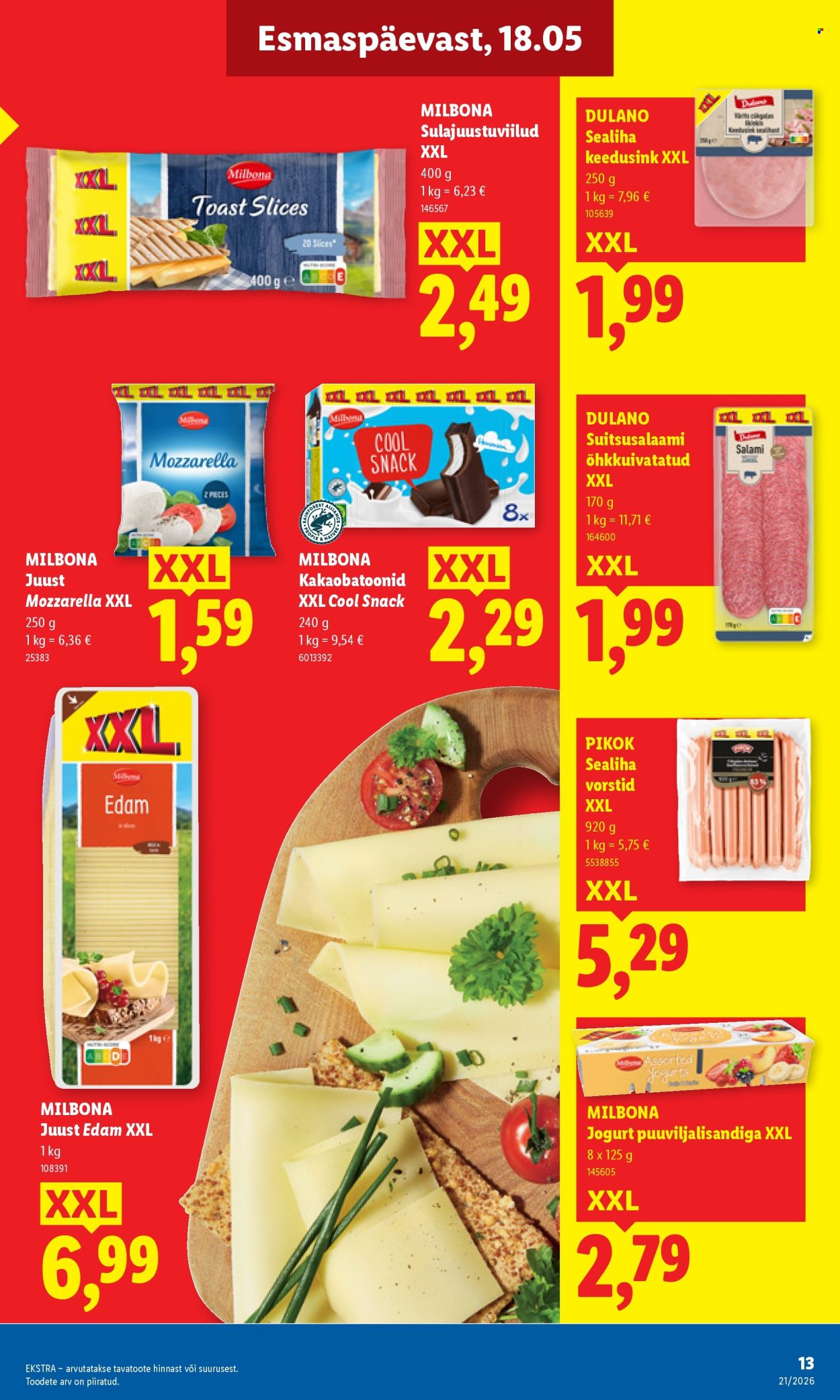 lidl - Lidl kliendileht - Kliendileht (18.05 - 24.05.2026) - page: 13