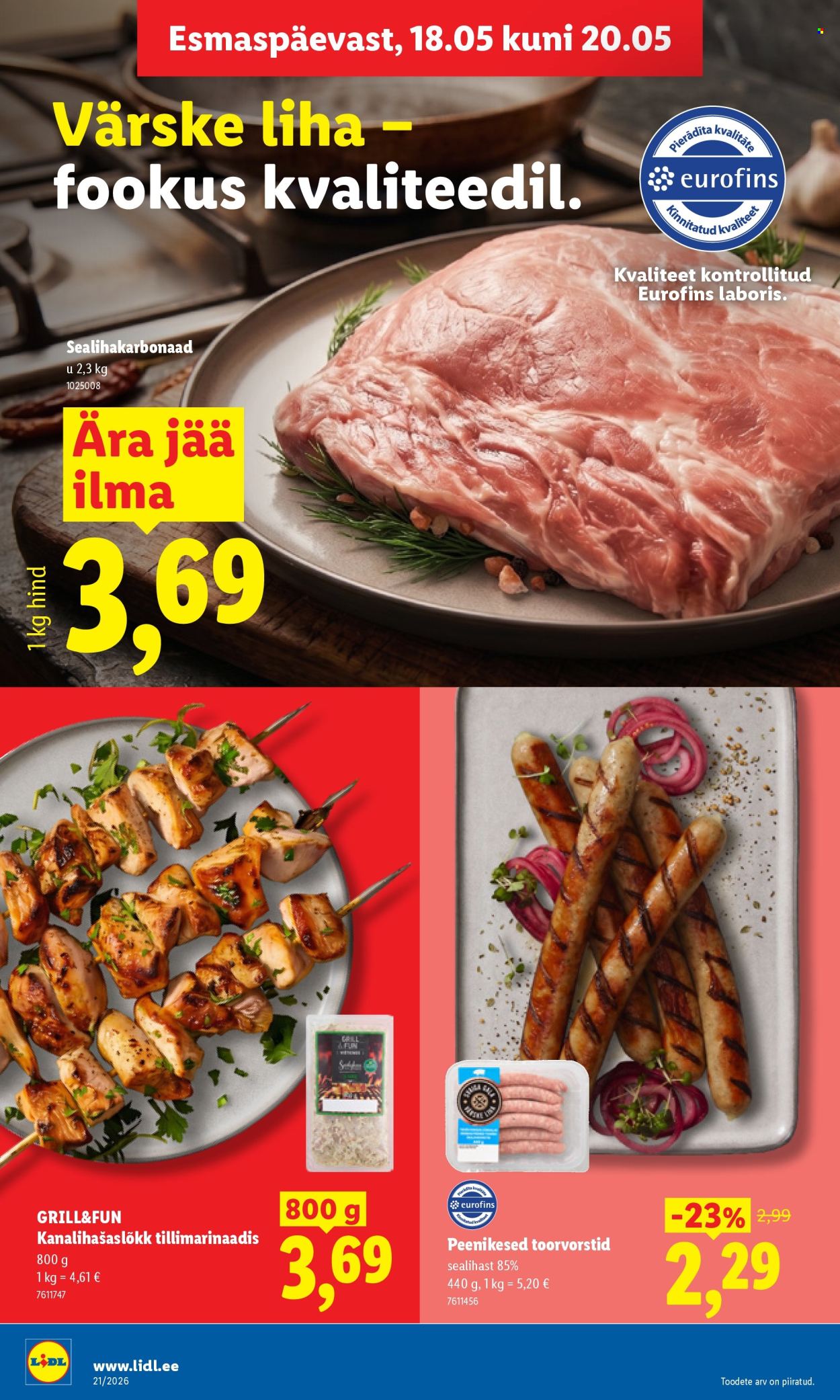 lidl - Lidl kliendileht - Kliendileht (18.05 - 24.05.2026) - page: 10