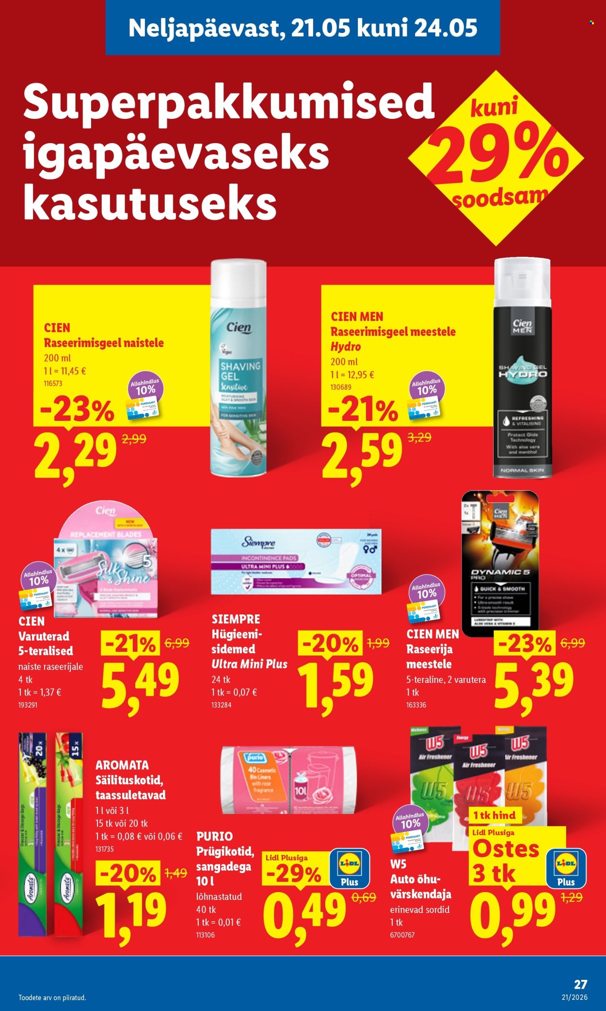 lidl - Lidl kliendileht - Kliendileht (18.05 - 24.05.2026) - page: 27