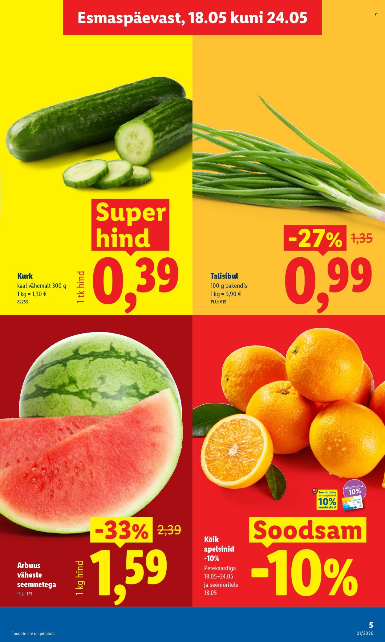 lidl - Lidl kliendileht - Kliendileht (18.05 - 24.05.2026) - page: 5