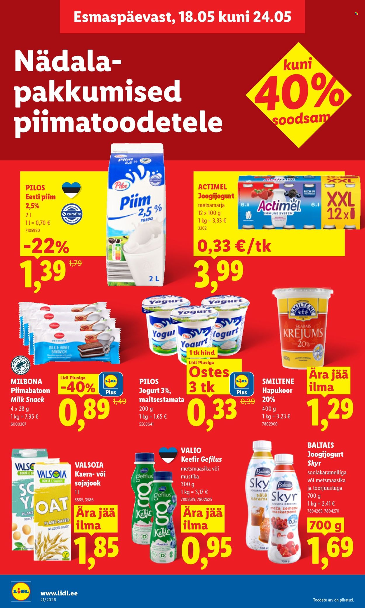 lidl - Lidl kliendileht - Kliendileht (18.05 - 24.05.2026) - page: 16