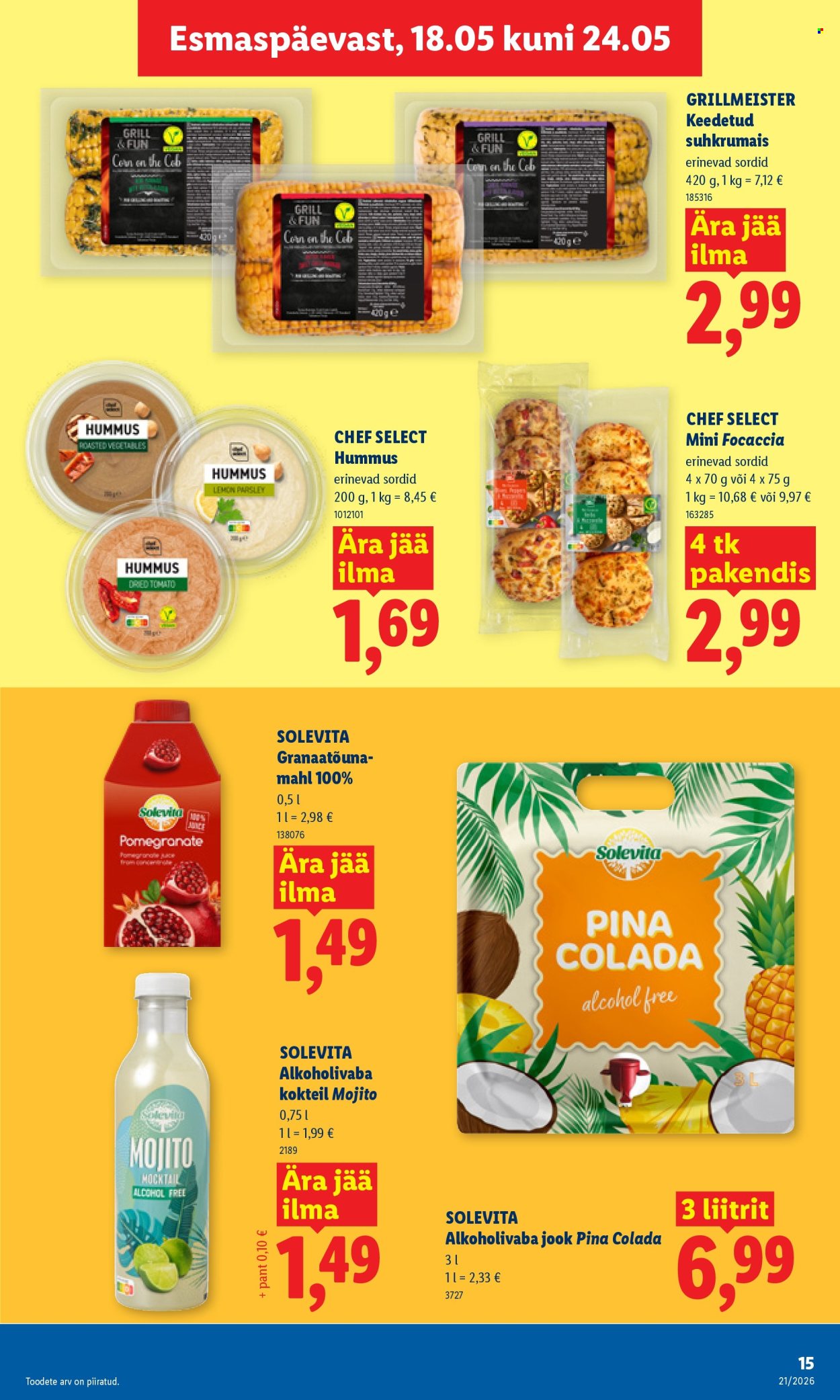 lidl - Lidl kliendileht - Kliendileht (18.05 - 24.05.2026) - page: 15