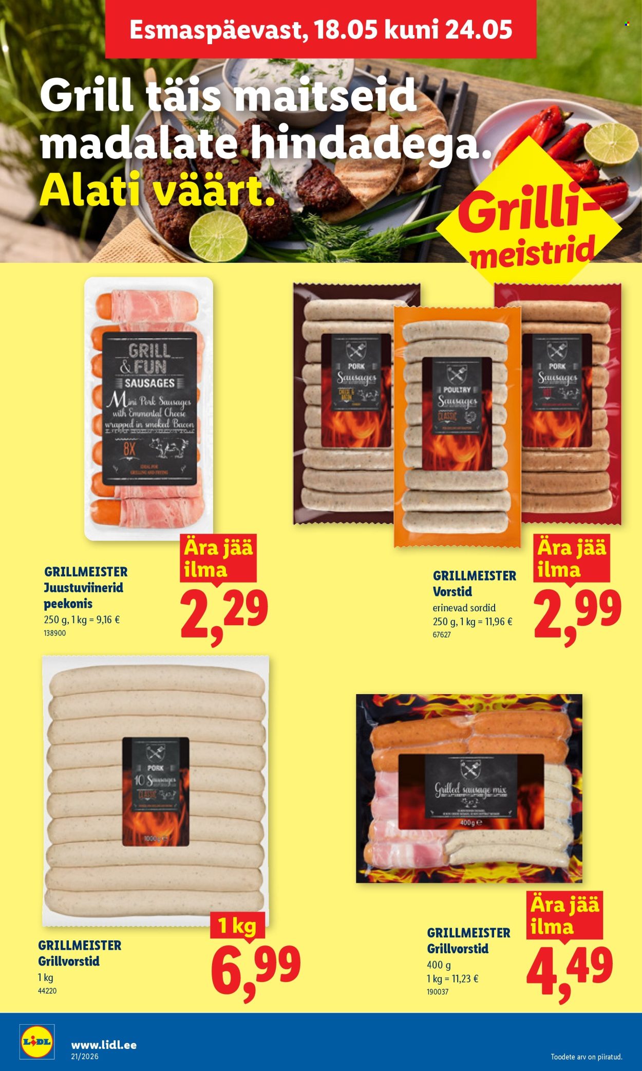 lidl - Lidl kliendileht - Kliendileht (18.05 - 24.05.2026) - page: 14