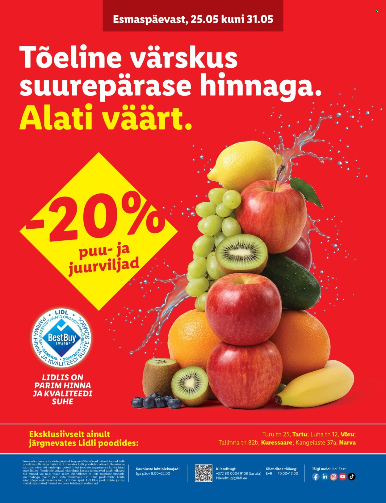lidl - Lidl kliendileht - Allahindluste tormijooks (25.05 - 31.05.2026) - page: 2