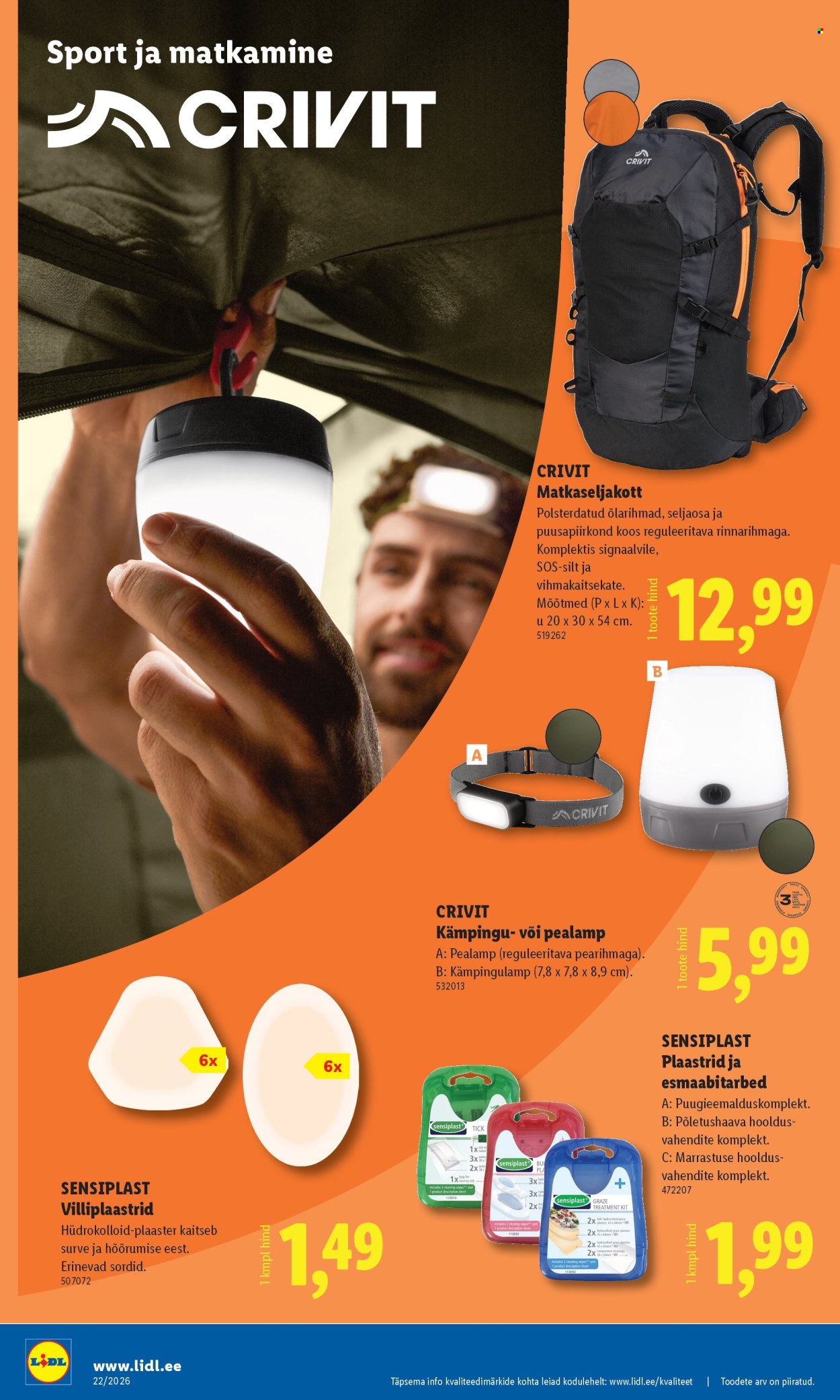 lidl - Lidl kliendileht - Tööstuskaupade pakkumised (25.05 - 31.05.2026) - page: 8