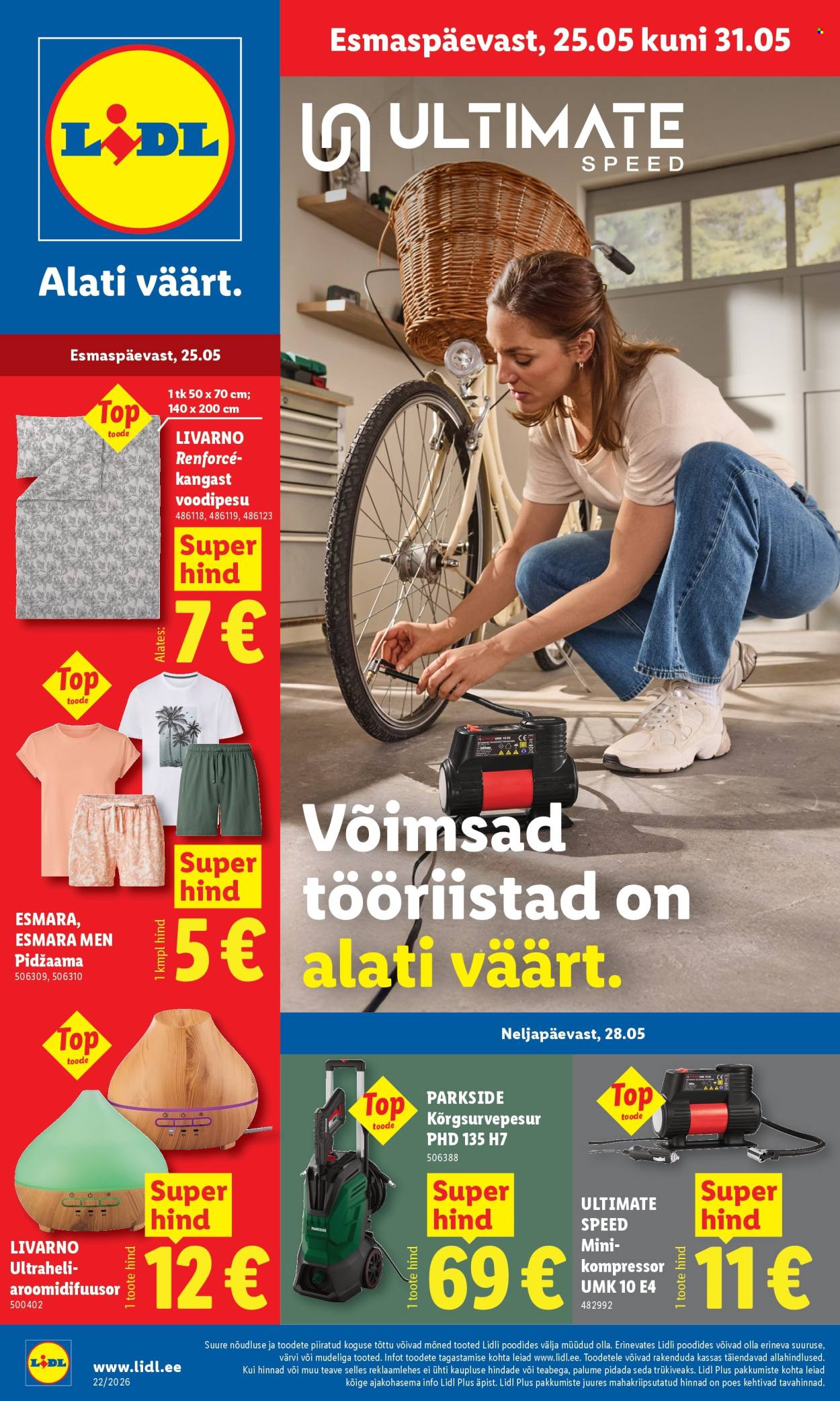 lidl - Lidl kliendileht - Tööstuskaupade pakkumised (25.05 - 31.05.2026)