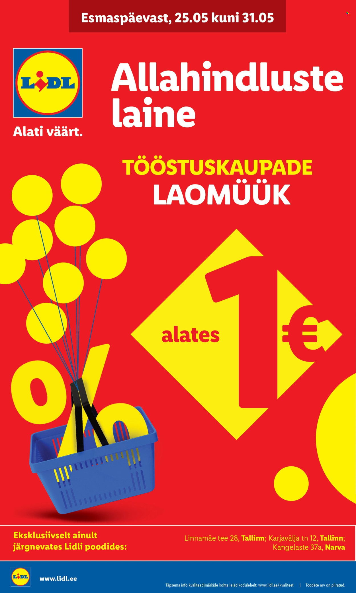 lidl - Lidl kliendileht - Tööstuskaupade pakkumised (25.05 - 31.05.2026) - page: 2