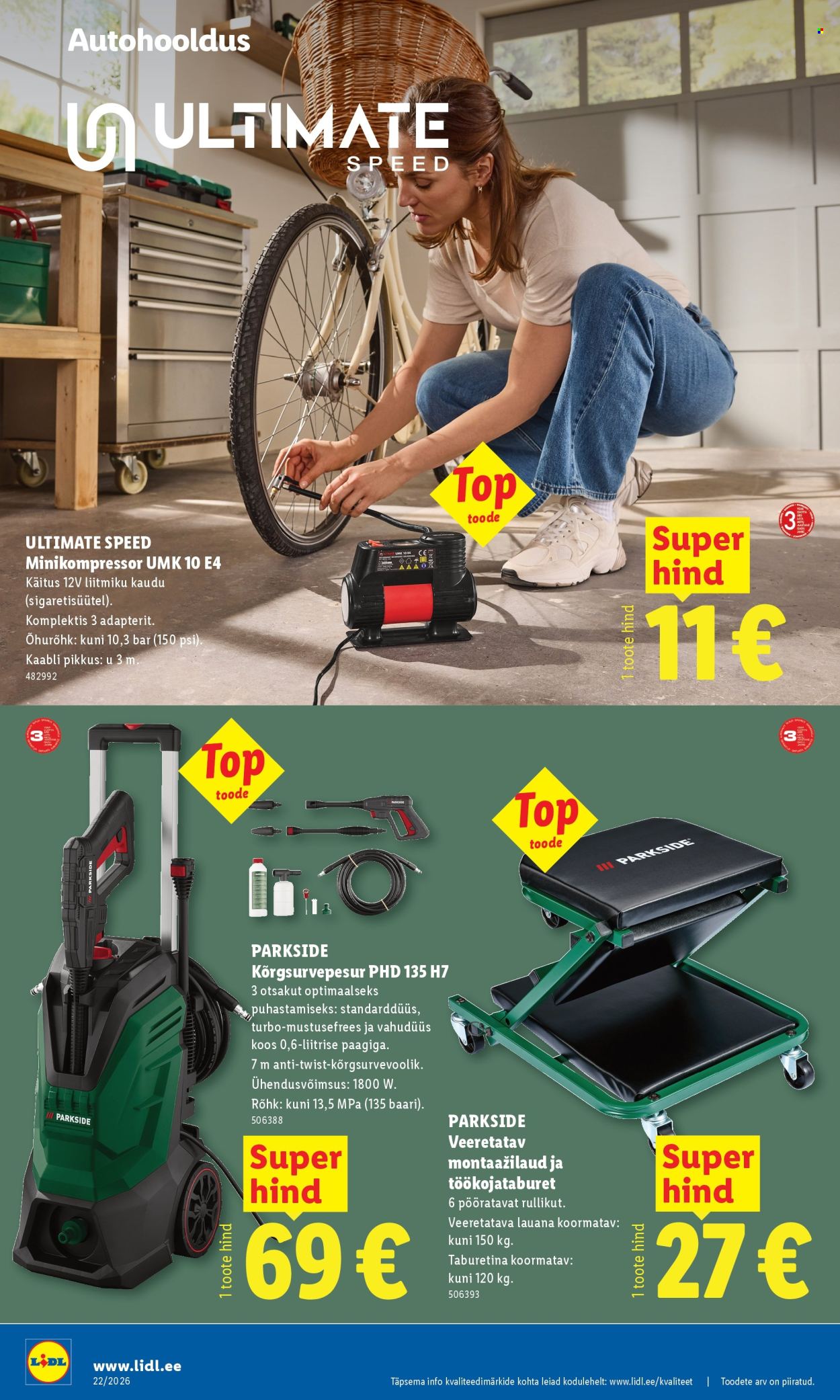lidl - Lidl kliendileht - Tööstuskaupade pakkumised (25.05 - 31.05.2026) - page: 10