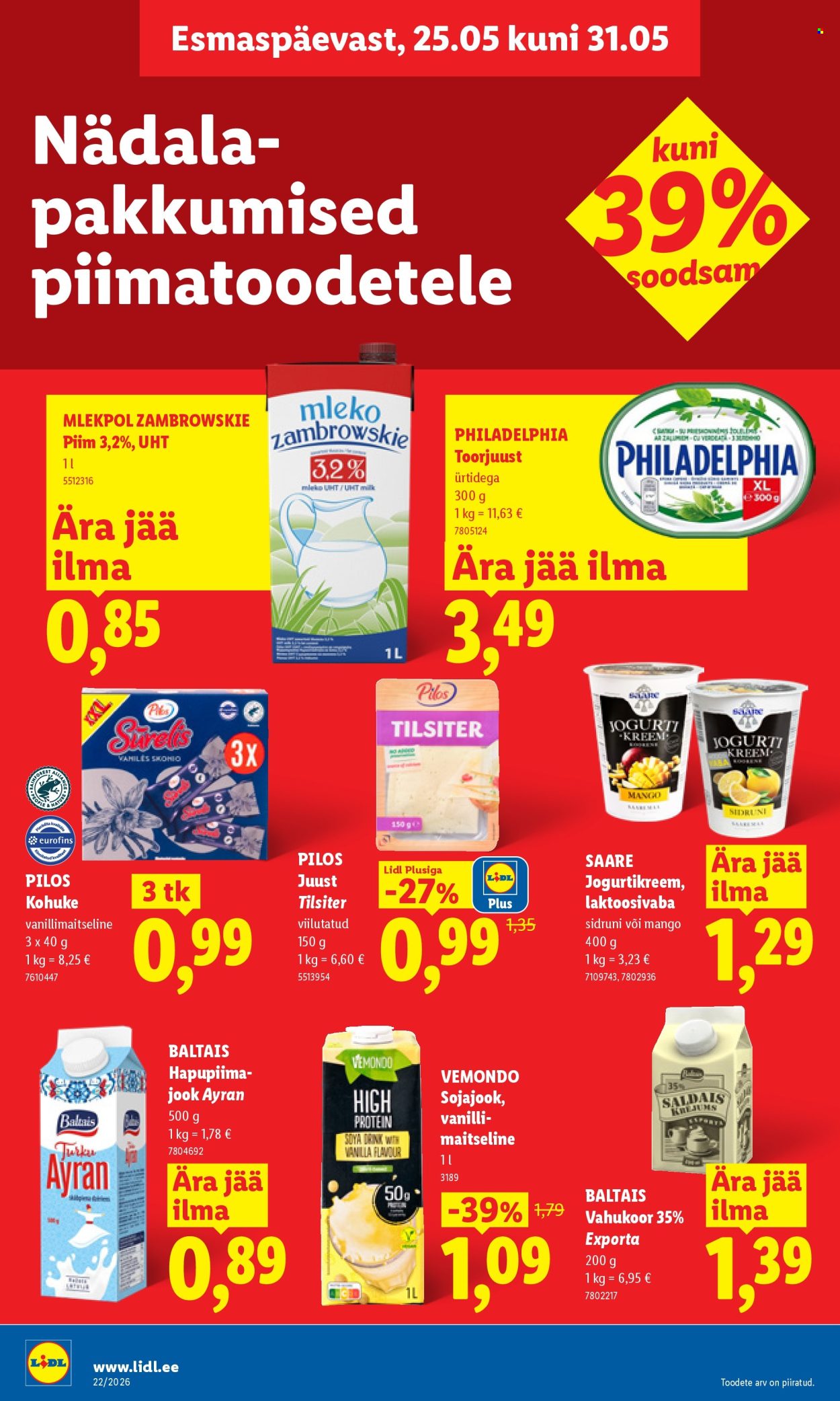 lidl - Lidl kliendileht - Kliendileht (25.05 - 31.05.2026) - page: 14