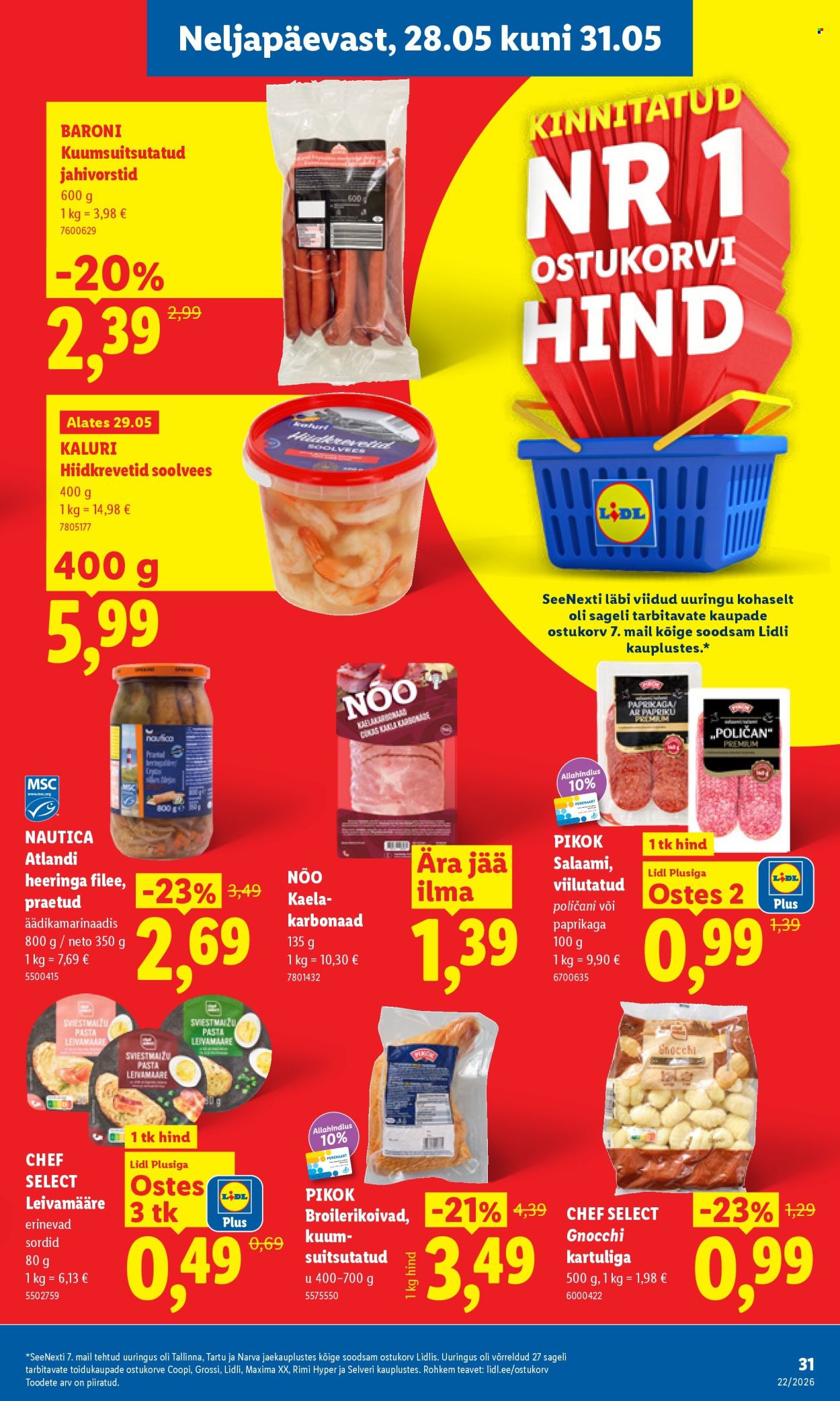 lidl - Lidl kliendileht - Kliendileht (25.05 - 31.05.2026) - page: 31