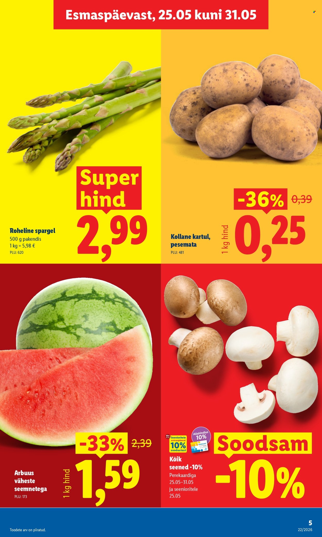 lidl - Lidl kliendileht - Kliendileht (25.05 - 31.05.2026) - page: 5