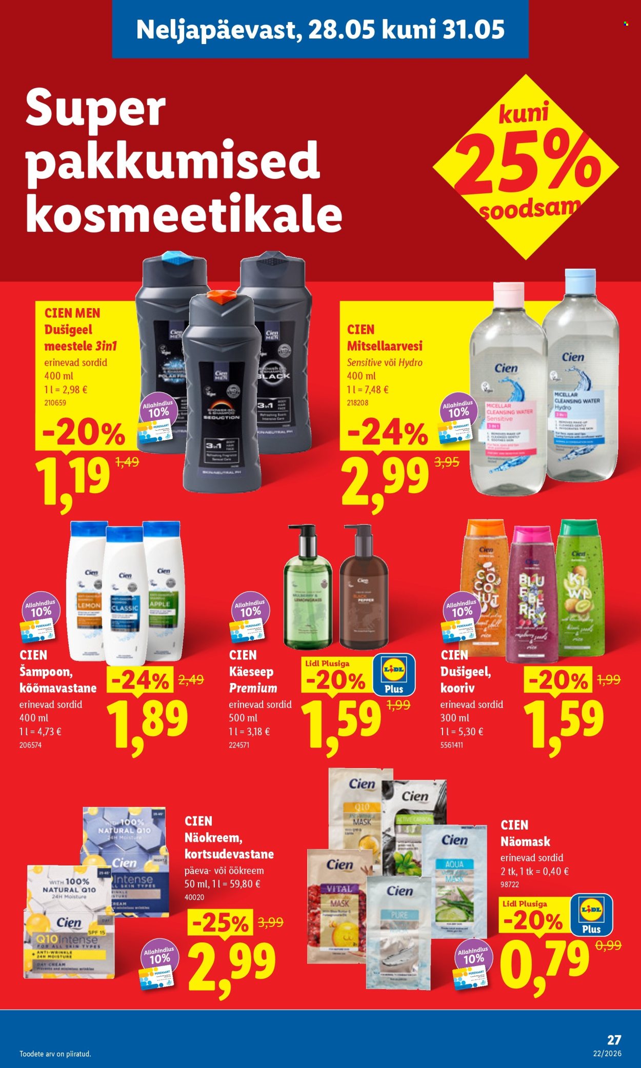 lidl - Lidl kliendileht - Kliendileht (25.05 - 31.05.2026) - page: 27