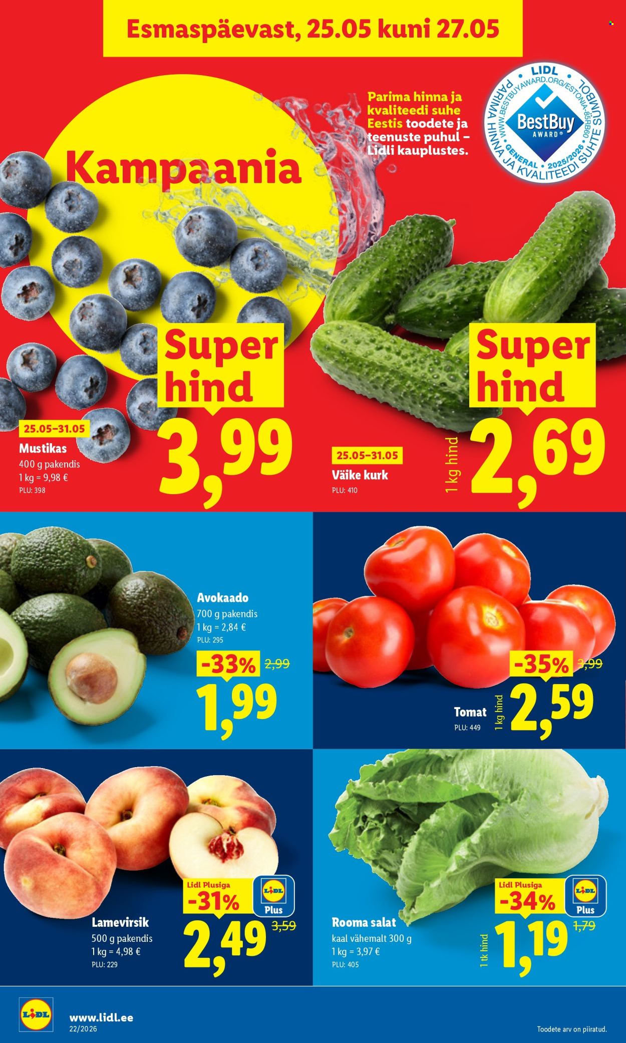 lidl - Lidl kliendileht - Kliendileht (25.05 - 31.05.2026) - page: 4
