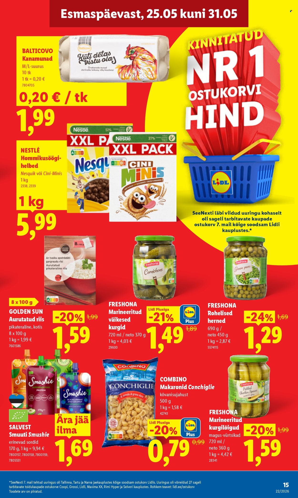 lidl - Lidl kliendileht - Kliendileht (25.05 - 31.05.2026) - page: 15