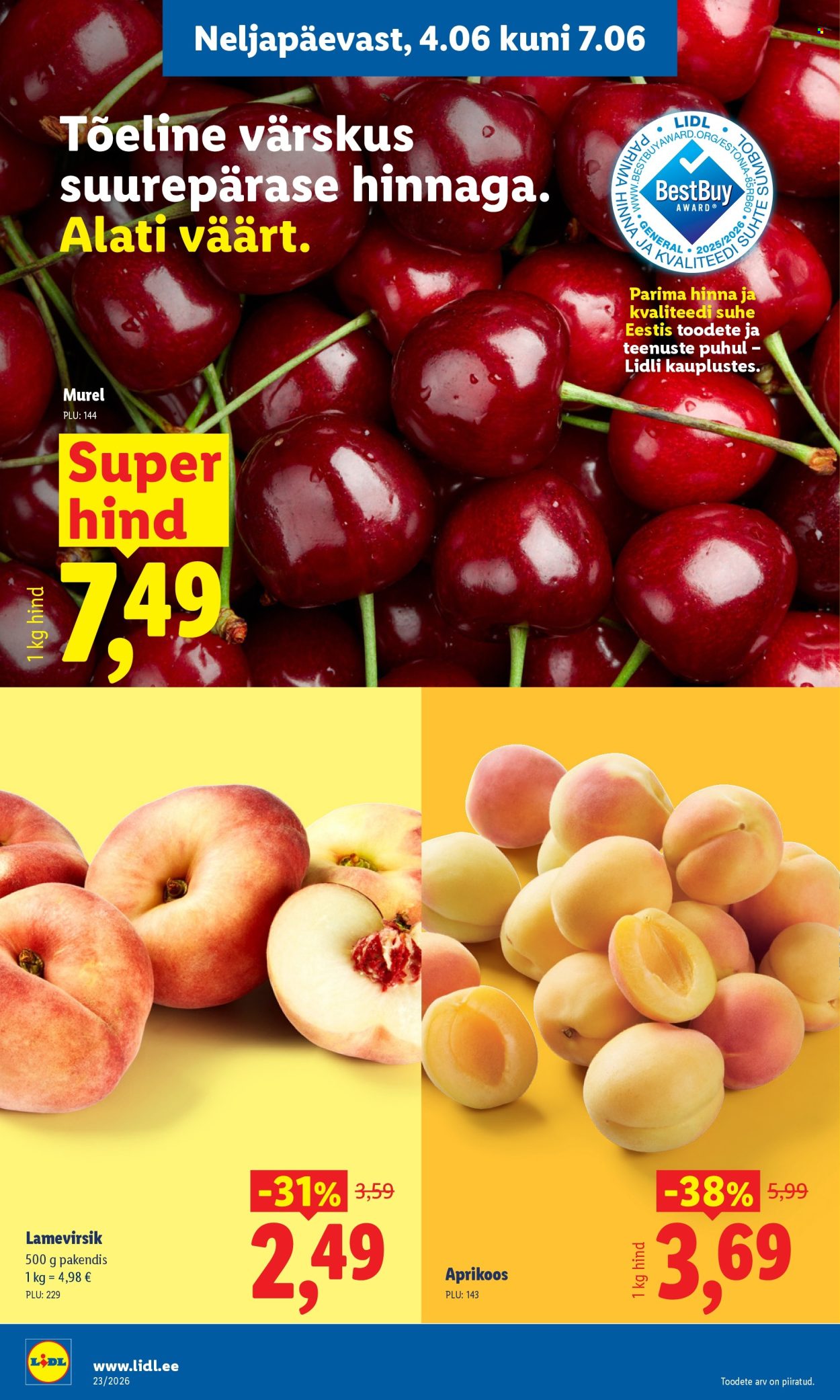 lidl - Lidl kliendileht - Kliendileht (1.06 - 7.06.2026) - page: 38
