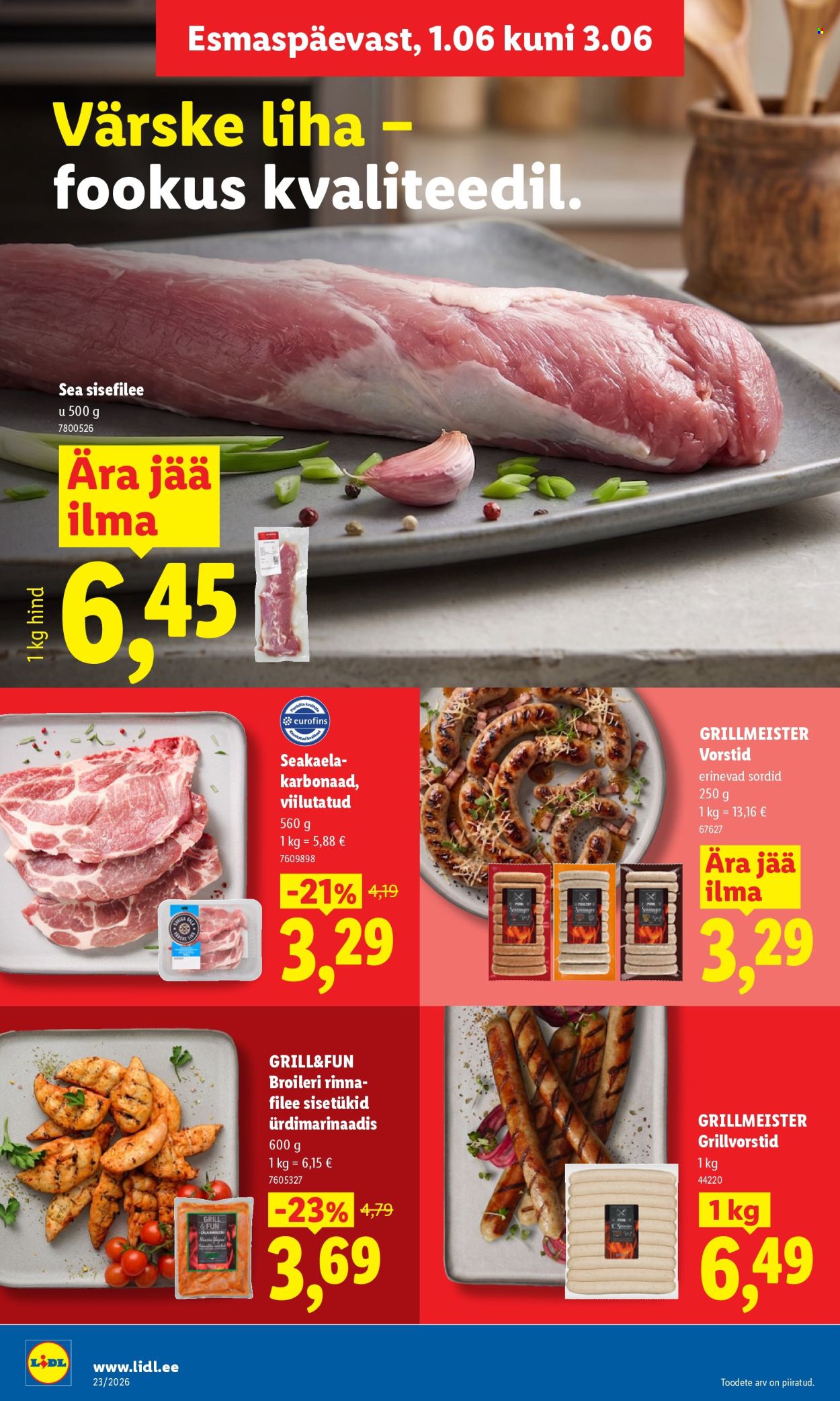 lidl - Lidl kliendileht - Kliendileht (1.06 - 7.06.2026) - page: 10