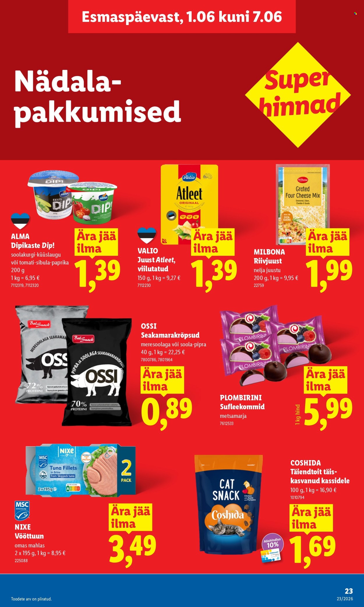 lidl - Lidl kliendileht - Kliendileht (1.06 - 7.06.2026) - page: 23