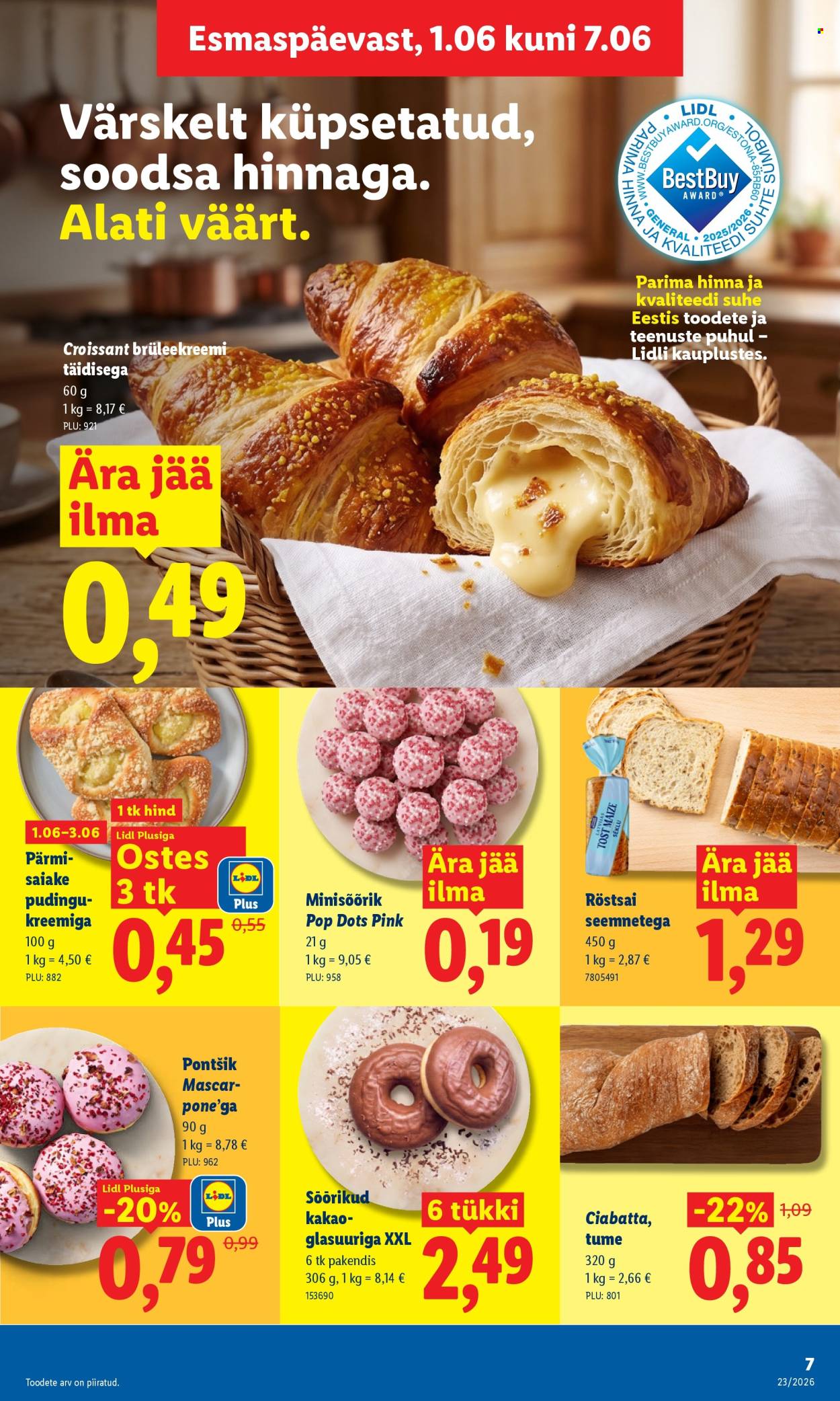 lidl - Lidl kliendileht - Kliendileht (1.06 - 7.06.2026) - page: 7