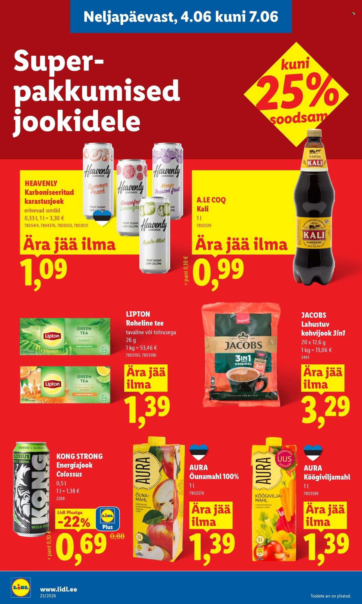 lidl - Lidl kliendileht - Kliendileht (1.06 - 7.06.2026) - page: 32