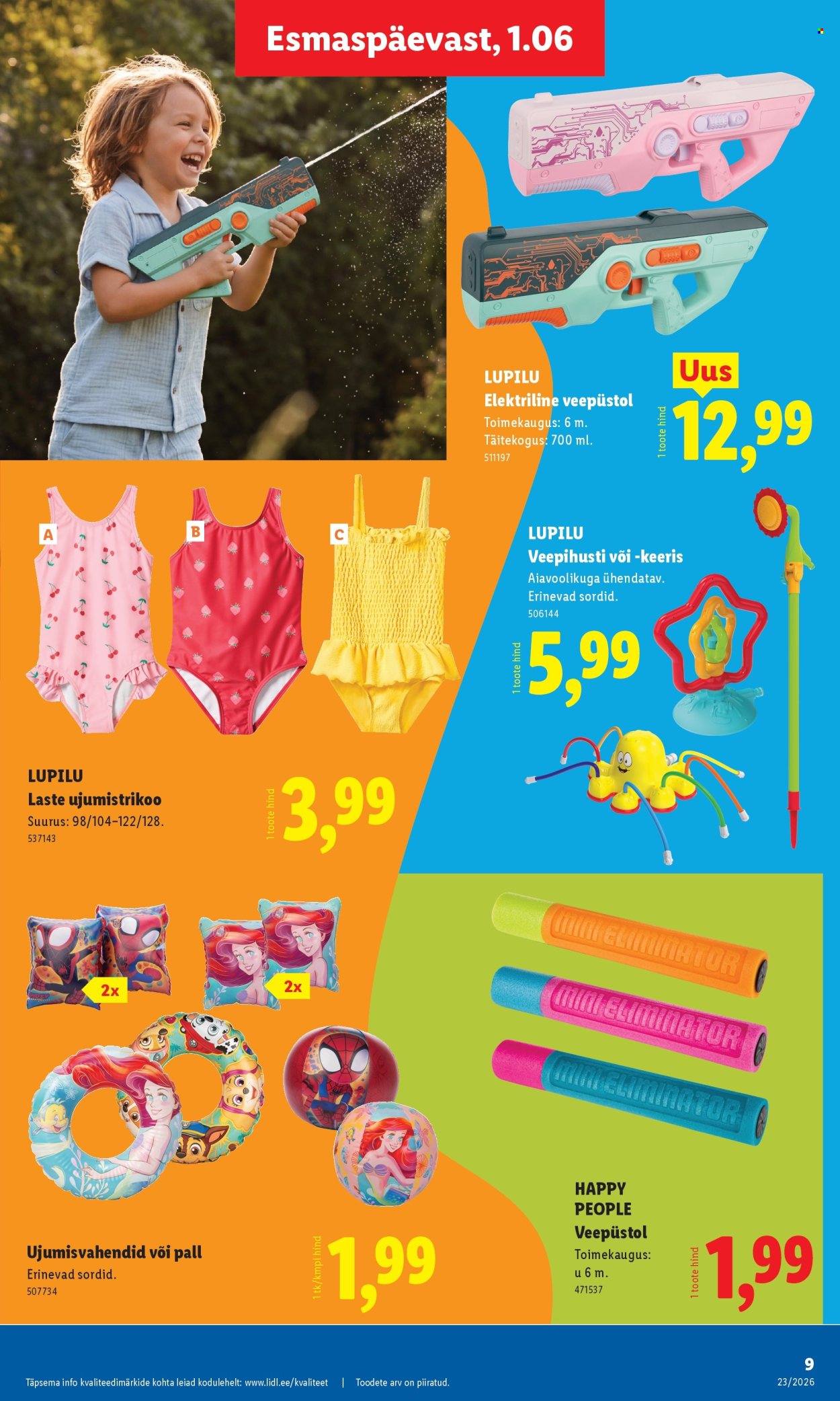 lidl - Lidl kliendileht - Tööstuskaupade pakkumised (1.06 - 7.06.2026) - page: 9