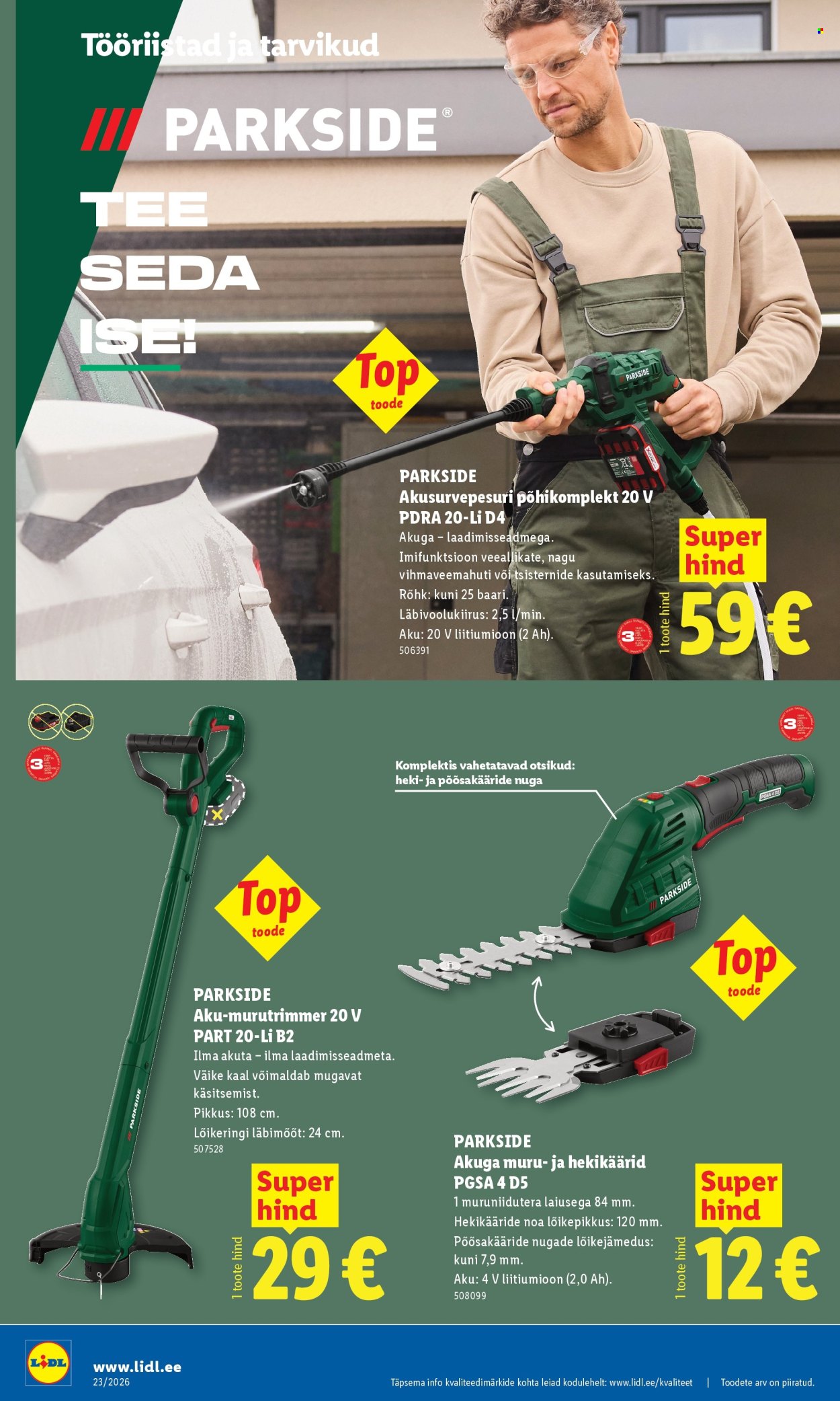 lidl - Lidl kliendileht - Tööstuskaupade pakkumised (1.06 - 7.06.2026) - page: 16