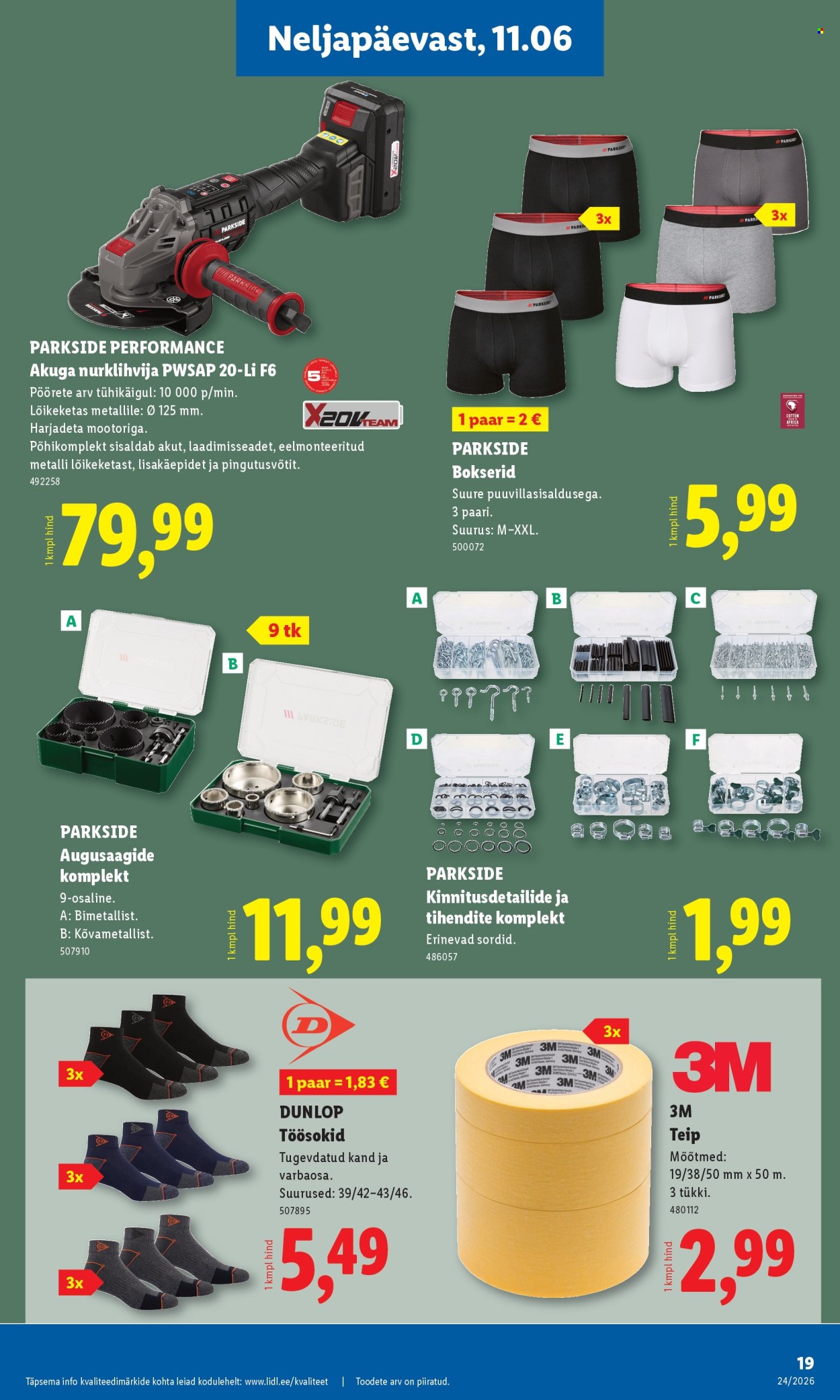 lidl - Lidl kliendileht - Tööstuskaupade pakkumised (8.06 - 14.06.2026) - page: 19