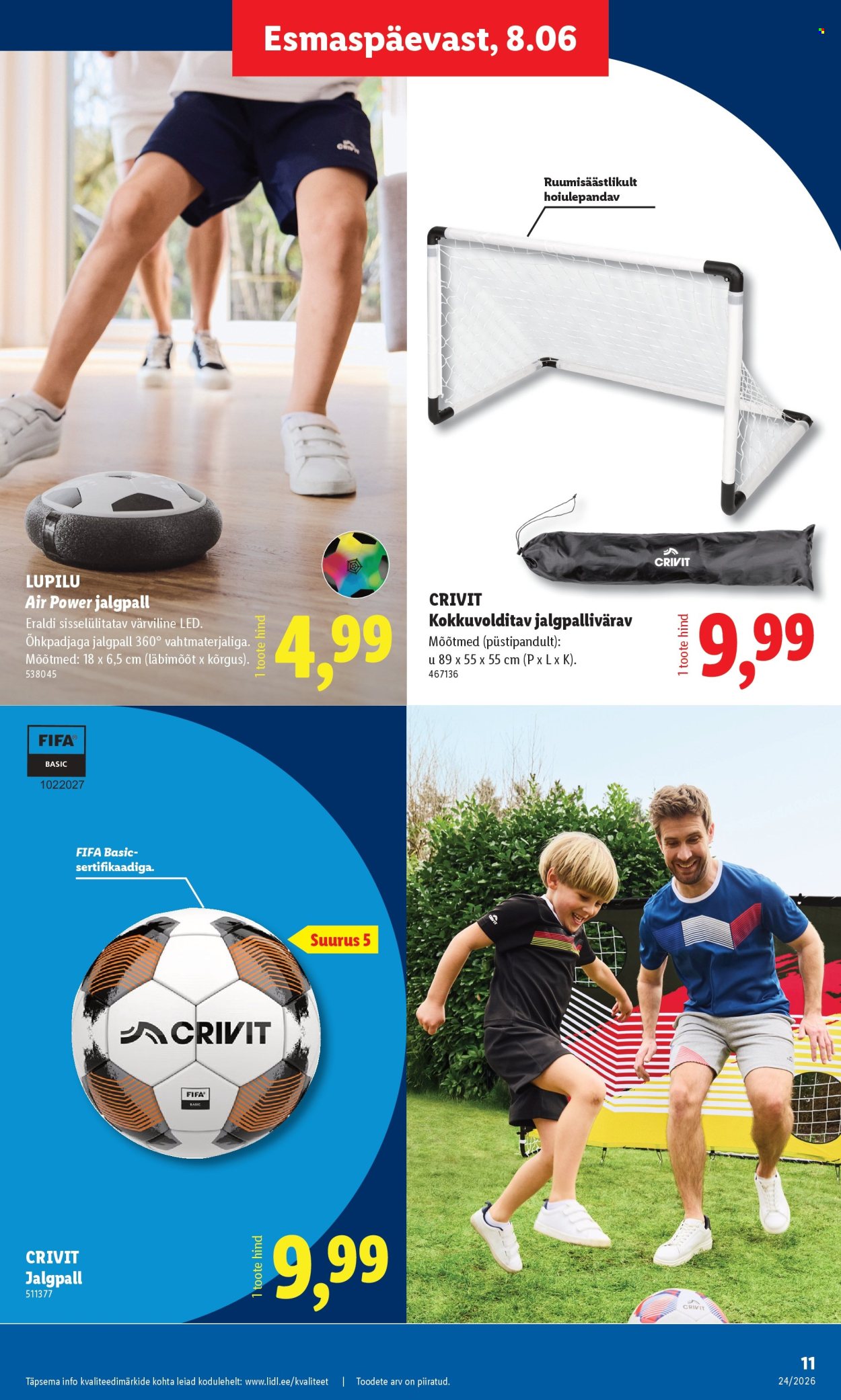 lidl - Lidl kliendileht - Tööstuskaupade pakkumised (8.06 - 14.06.2026) - page: 11