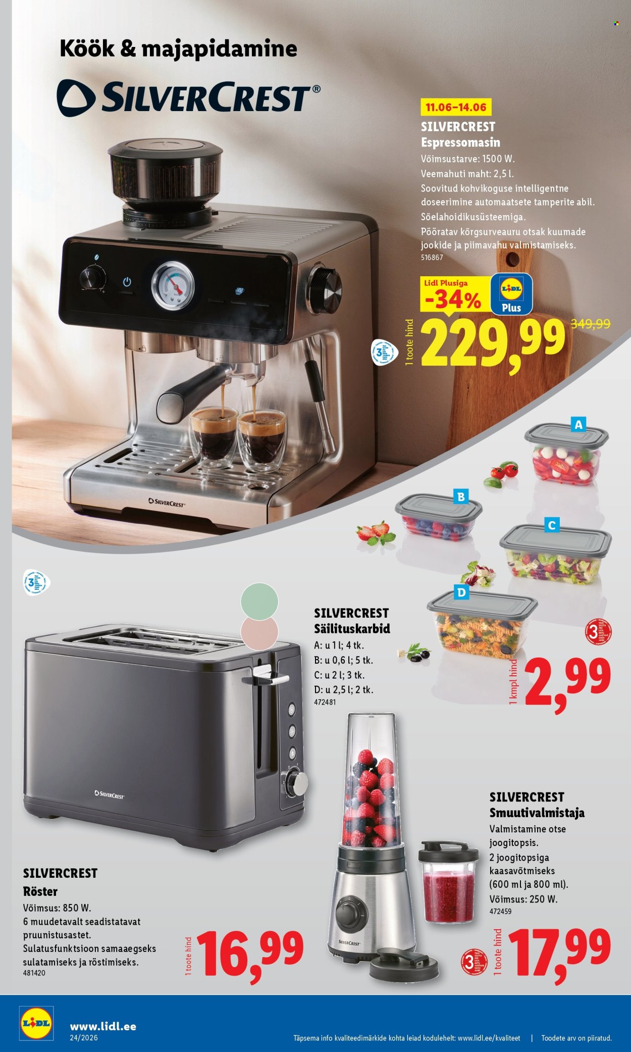 lidl - Lidl kliendileht - Tööstuskaupade pakkumised (8.06 - 14.06.2026) - page: 20