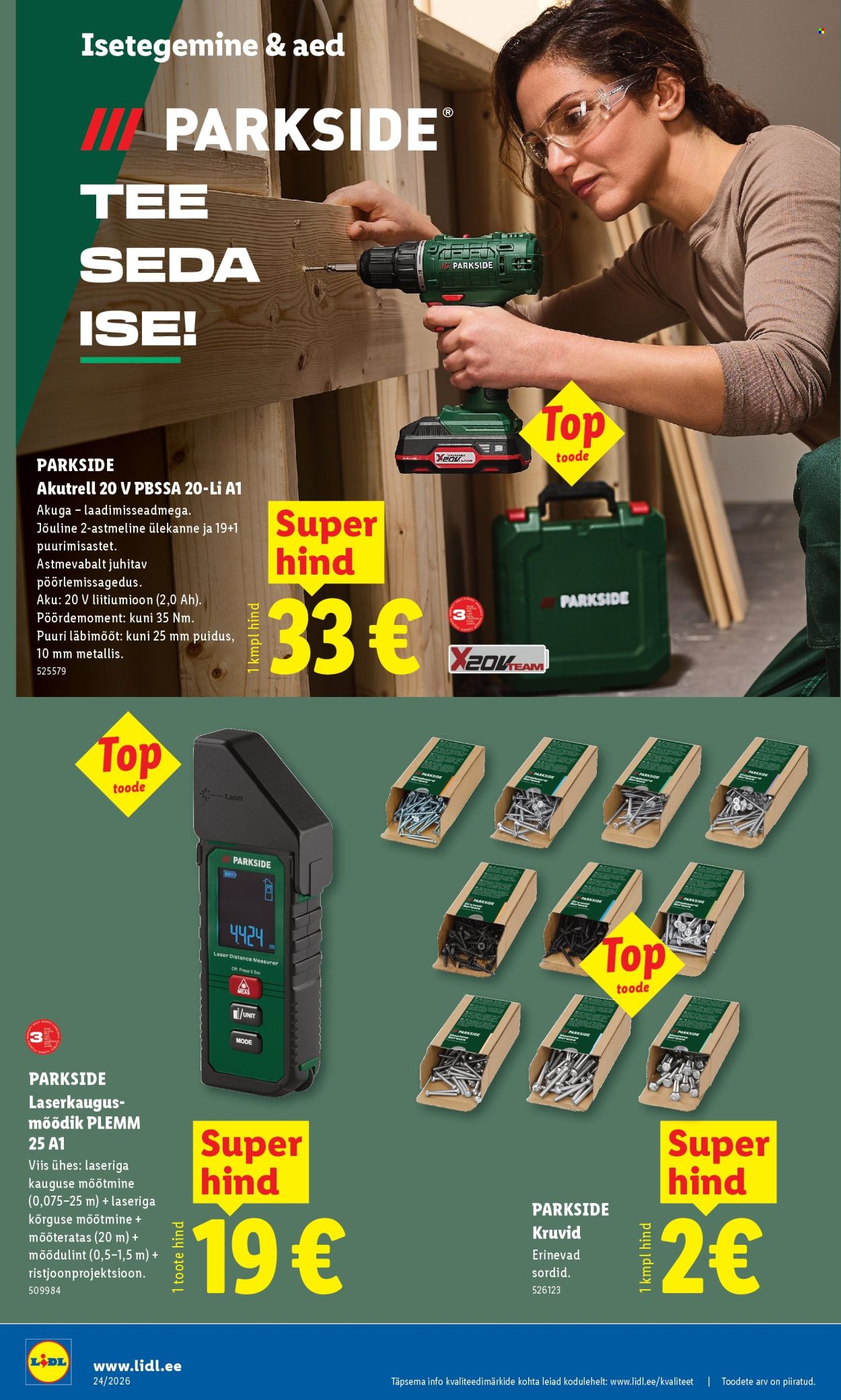 lidl - Lidl kliendileht - Tööstuskaupade pakkumised (8.06 - 14.06.2026) - page: 16