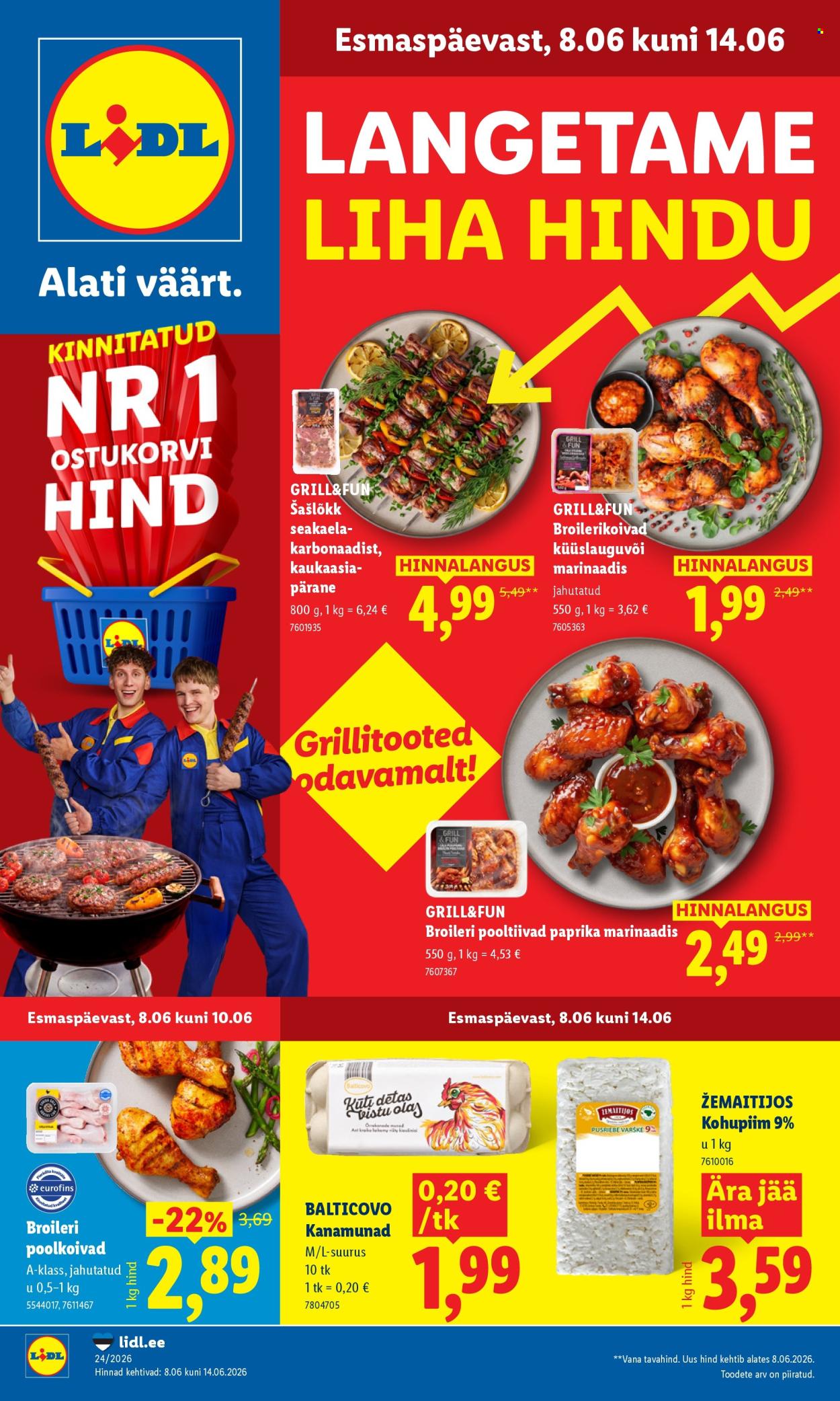 lidl - Lidl kliendileht (8.06 - 14.06.2026)