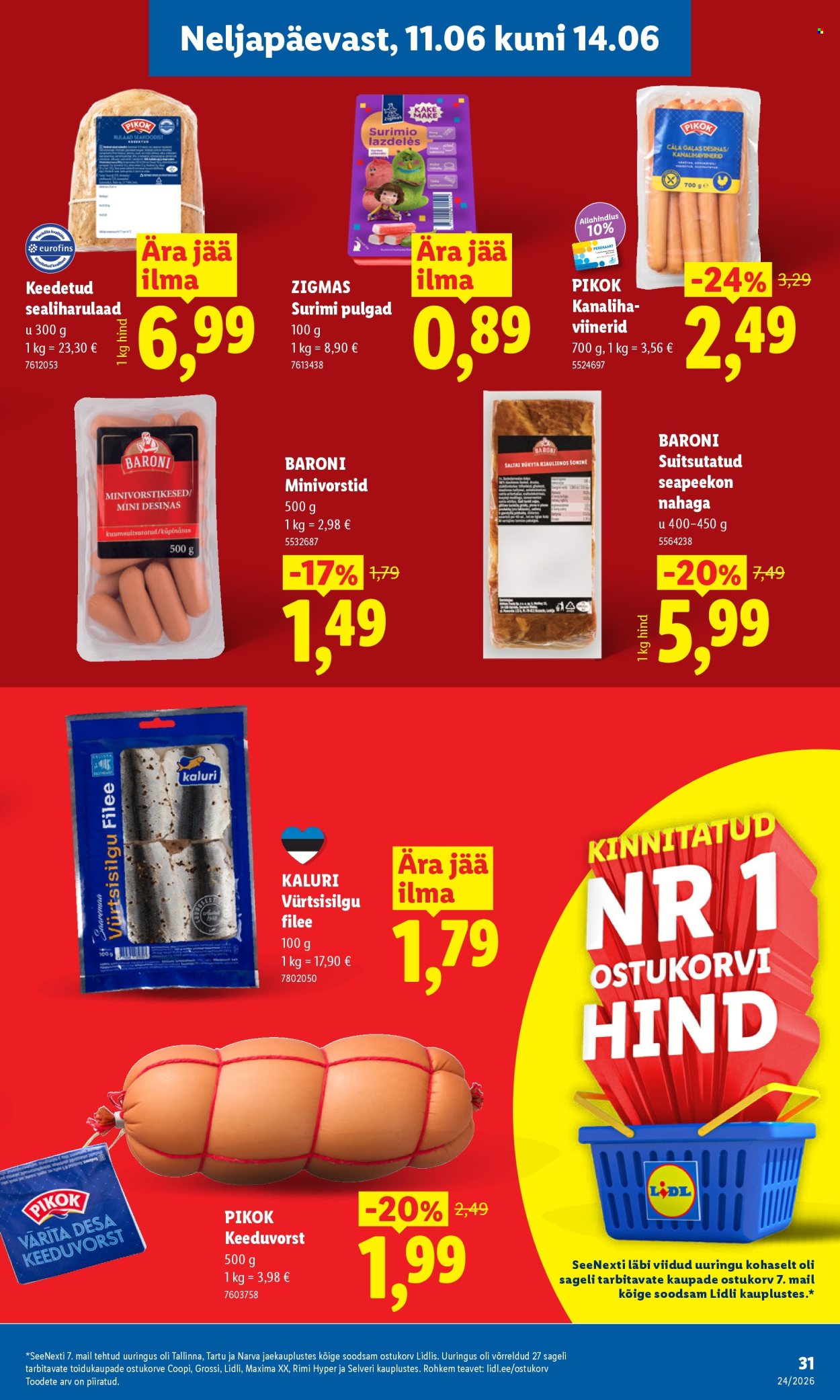 lidl - Lidl kliendileht (8.06 - 14.06.2026) - page: 31