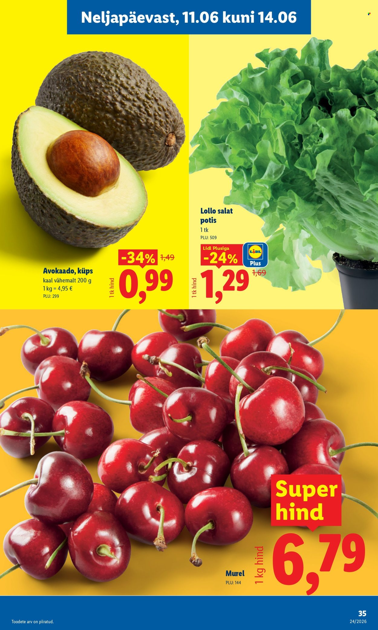 lidl - Lidl kliendileht (8.06 - 14.06.2026) - page: 35