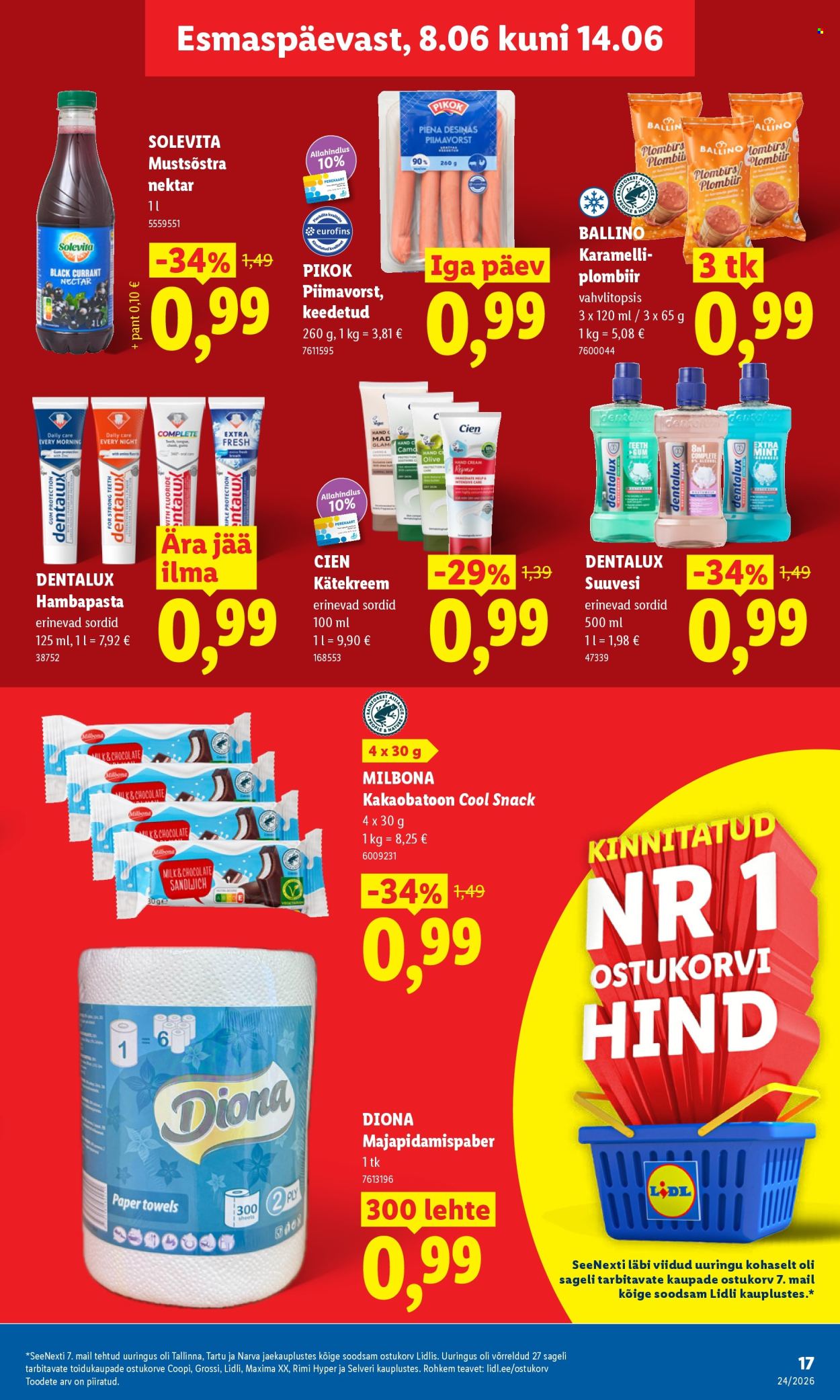lidl - Lidl kliendileht (8.06 - 14.06.2026) - page: 17