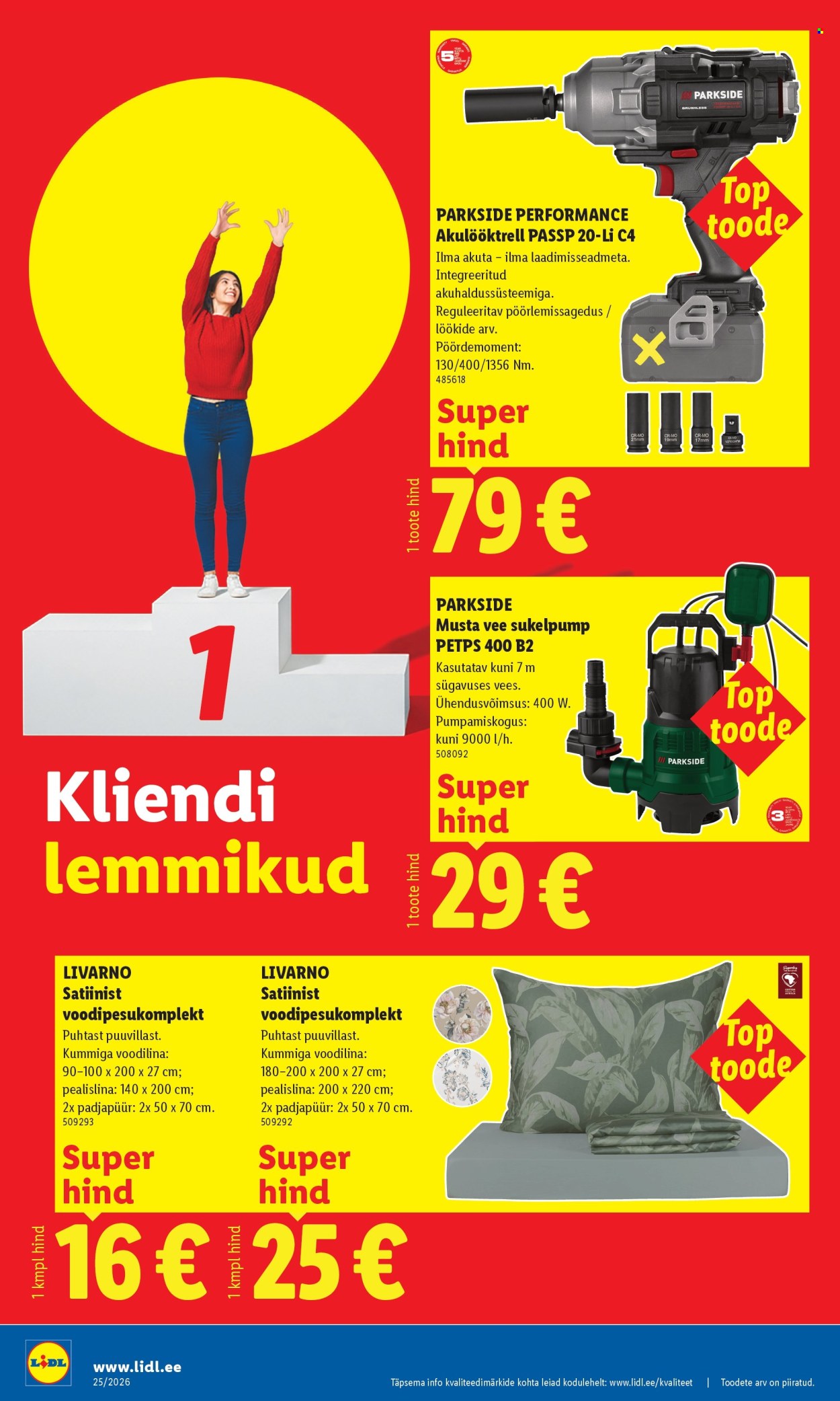 lidl - Lidl kliendileht - Tööstuskaupade pakkumised (15.06 - 21.06.2026) - page: 12