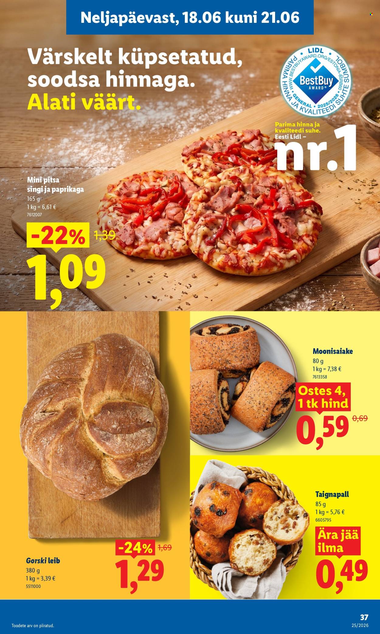 lidl - Lidl kliendileht (15.06 - 21.06.2026) - page: 37