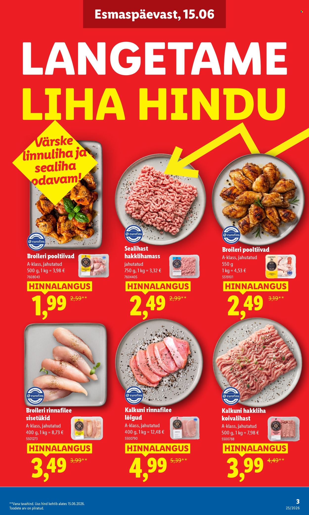 lidl - Lidl kliendileht (15.06 - 21.06.2026) - page: 3
