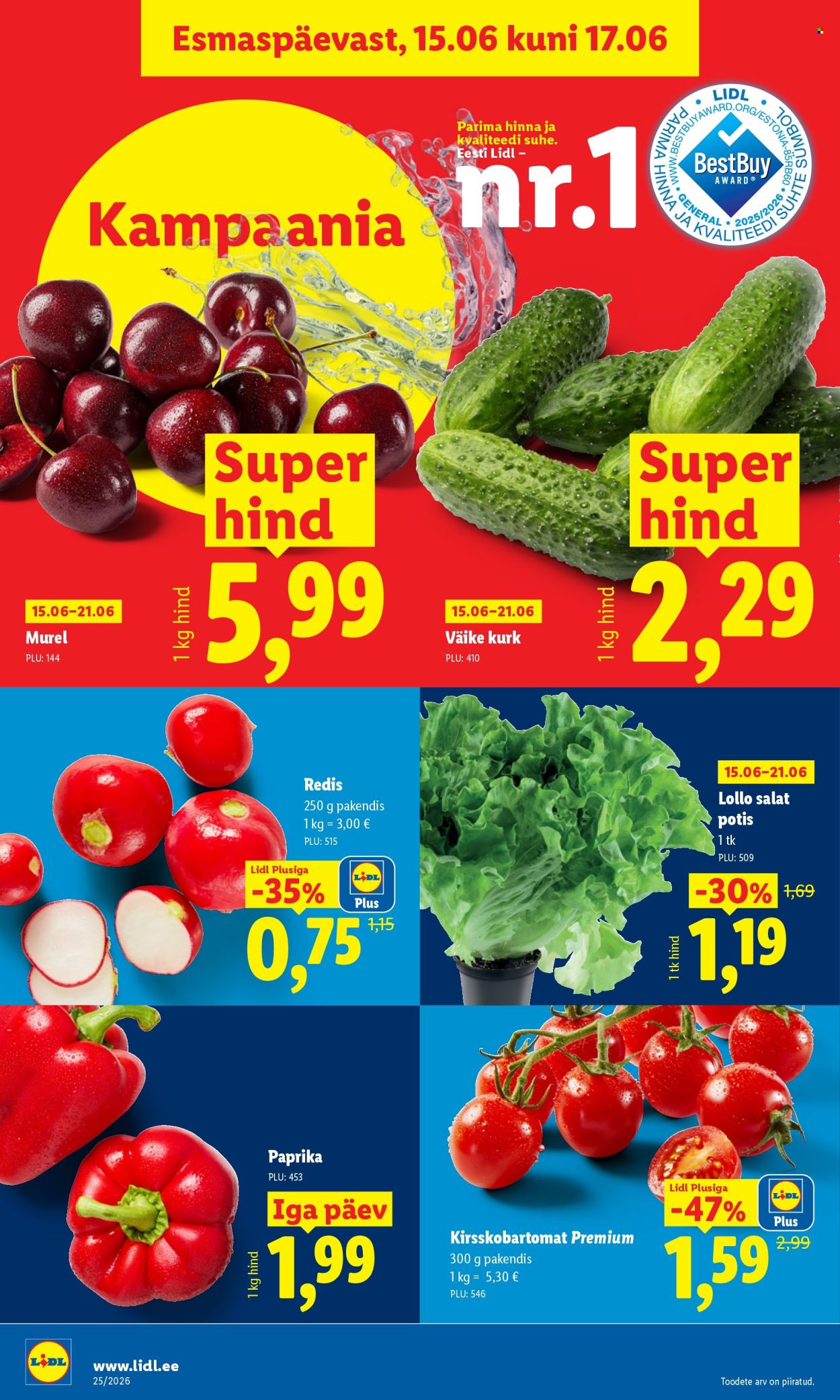 lidl - Lidl kliendileht (15.06 - 21.06.2026) - page: 4
