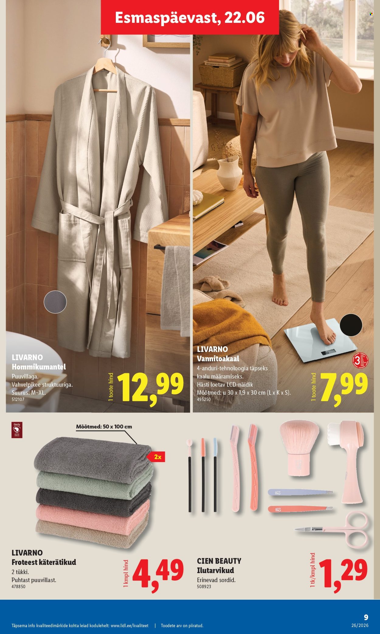 lidl - Lidl kliendileht (22.06 - 28.06.2026) - page: 9