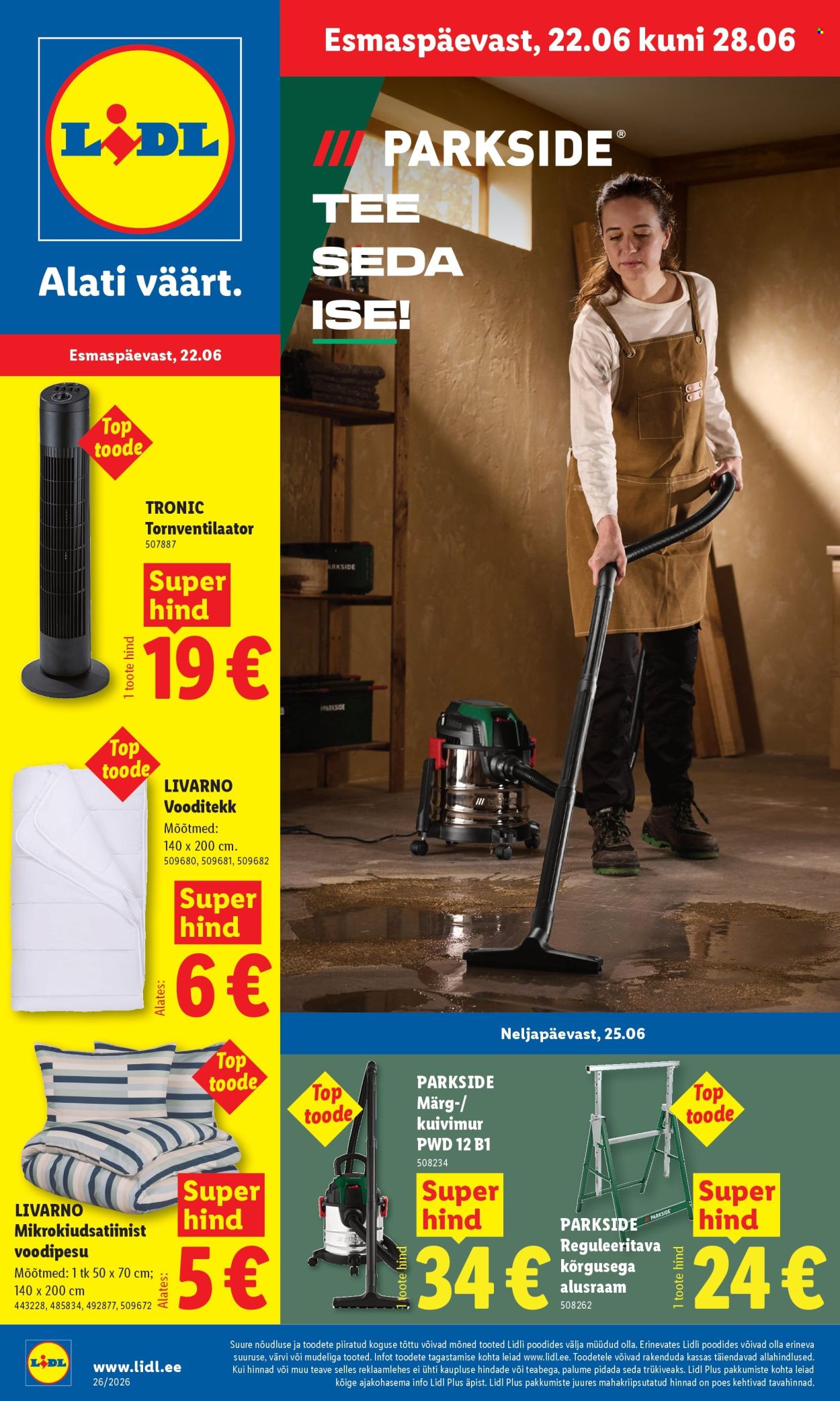 lidl - Lidl kliendileht (22.06 - 28.06.2026)