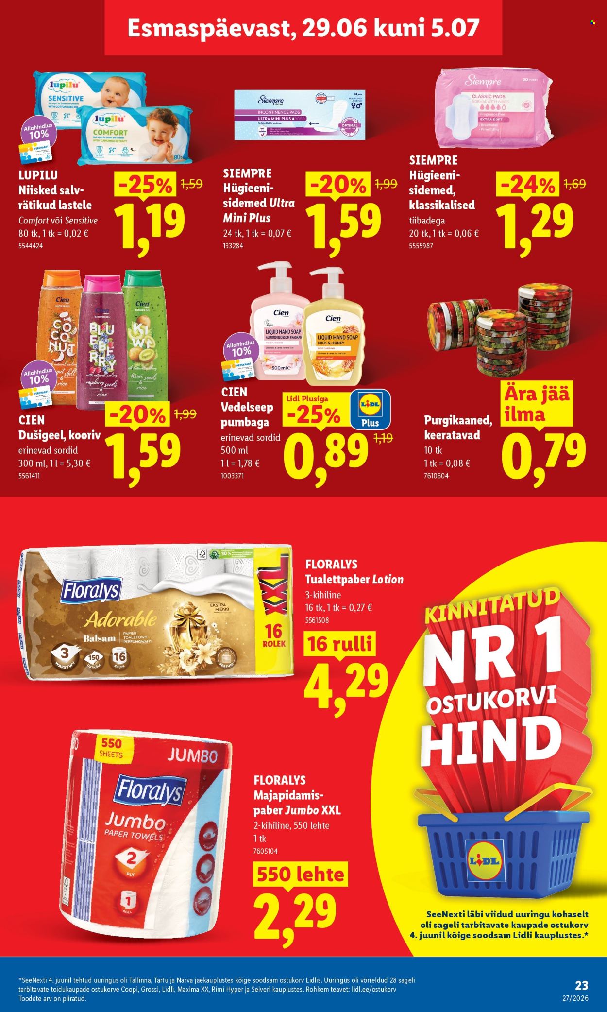 lidl - Lidl kliendileht (29.06 - 5.07.2026) - page: 23