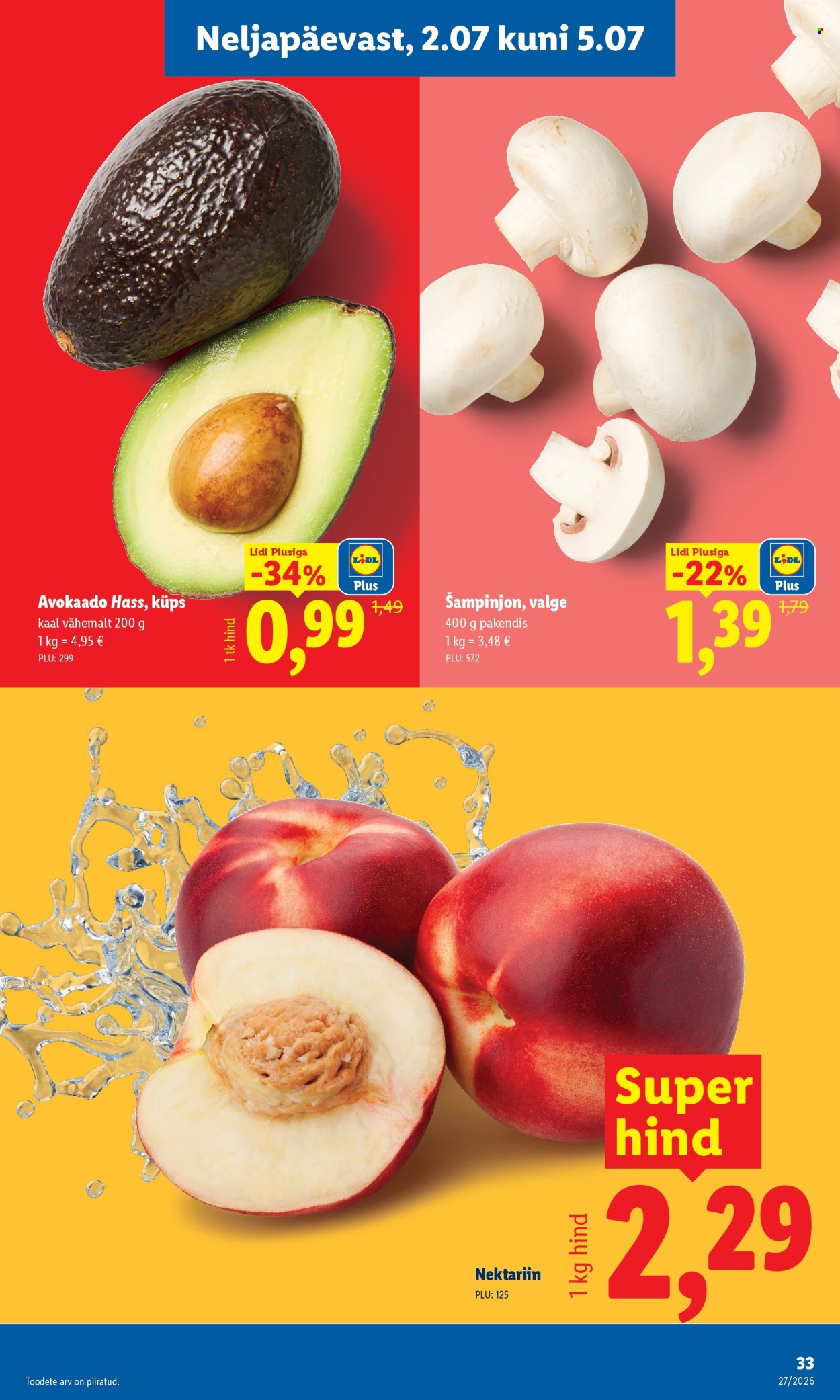 lidl - Lidl kliendileht (29.06 - 5.07.2026) - page: 33