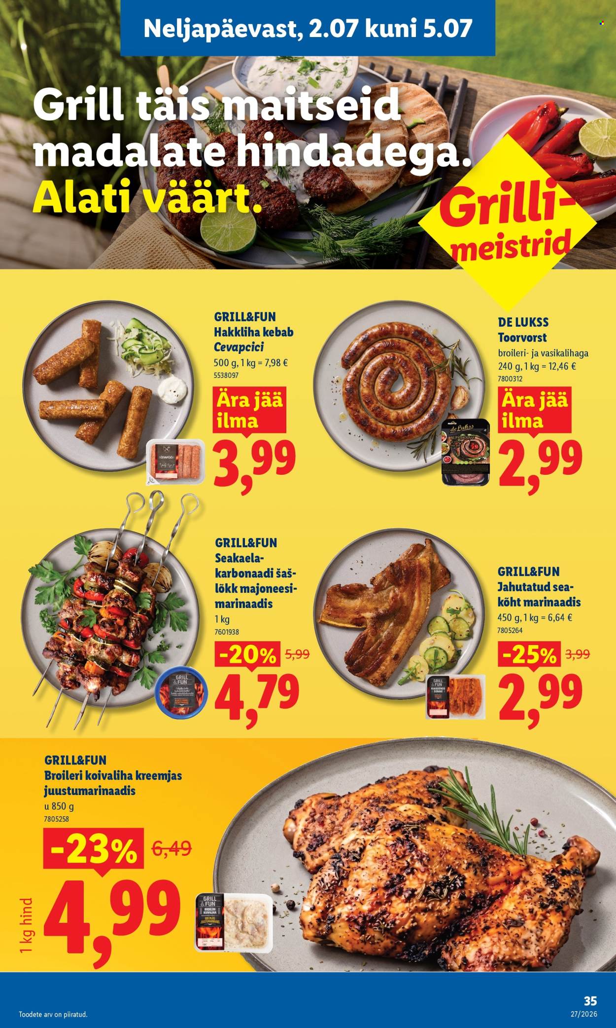 lidl - Lidl kliendileht (29.06 - 5.07.2026) - page: 35